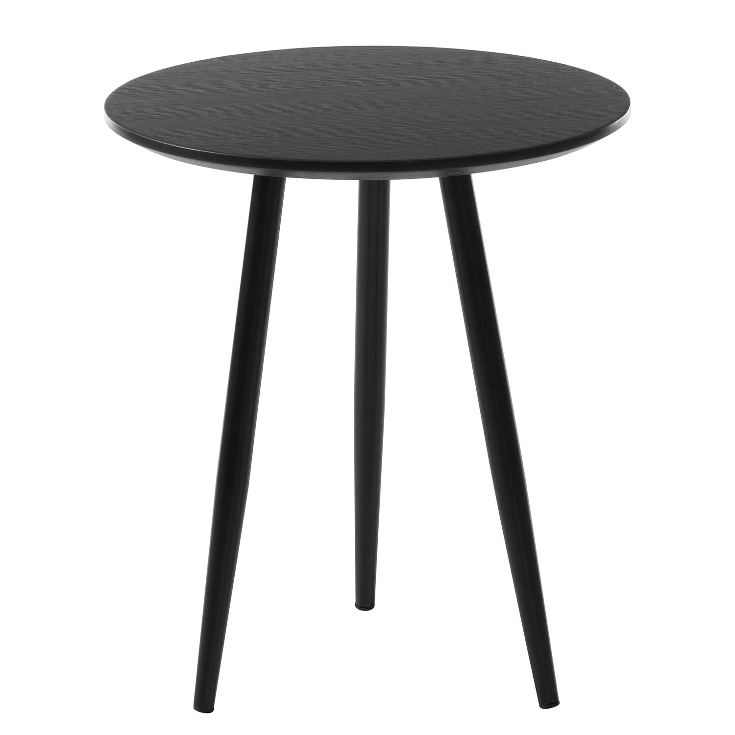 Kitt S Beistelltisch Schwarz 40cm
