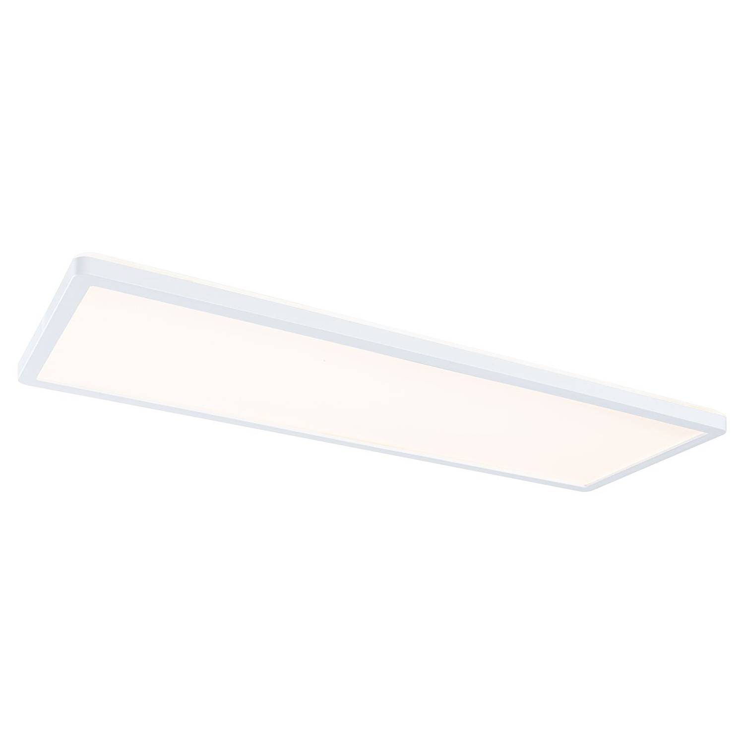 Atria Shine Panel LED-Deckenleuchte Aluminium Weiß