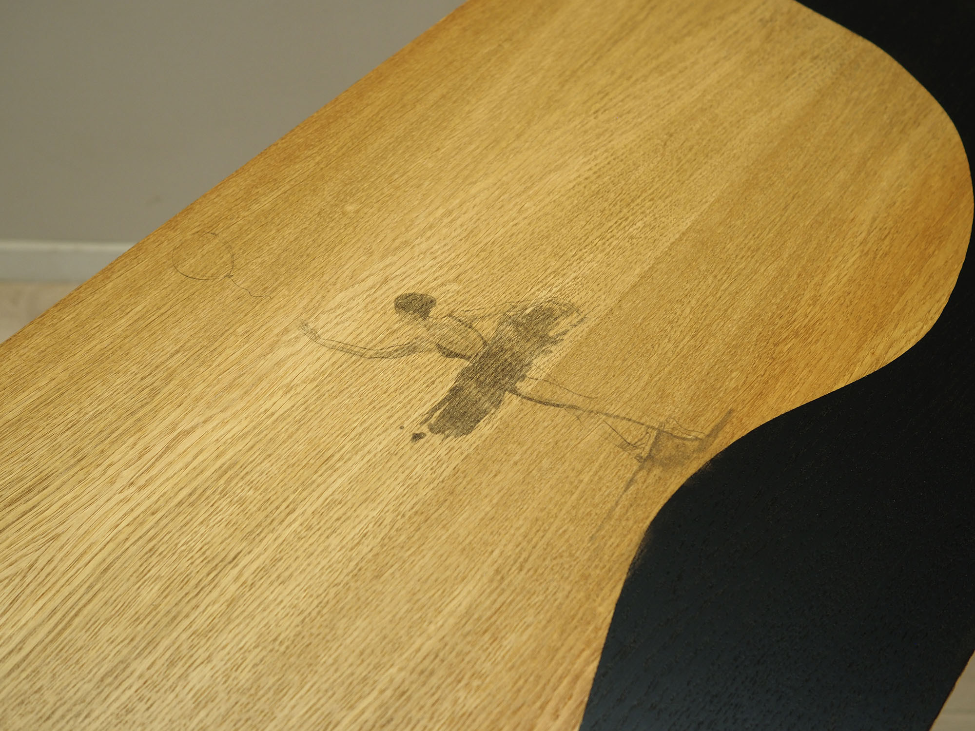 Sideboard Ash veneer 1960s