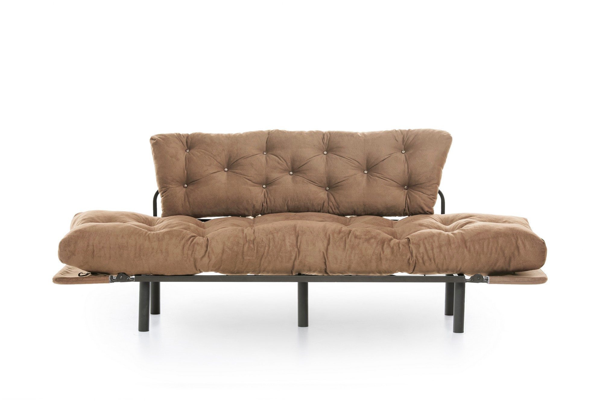 Nitta Triple Sofa Bed 3-seater Light Brown