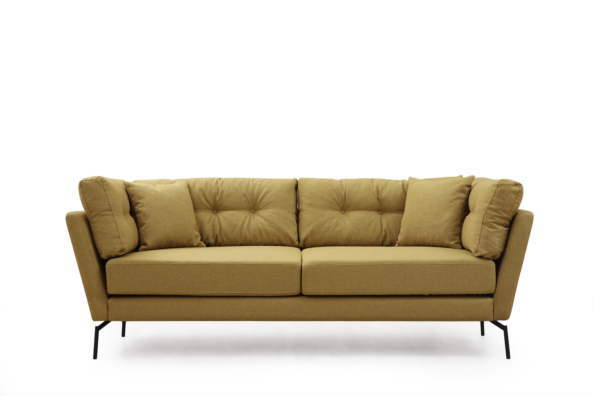 Mapa 3-Seater Sofa Greenish Yellow