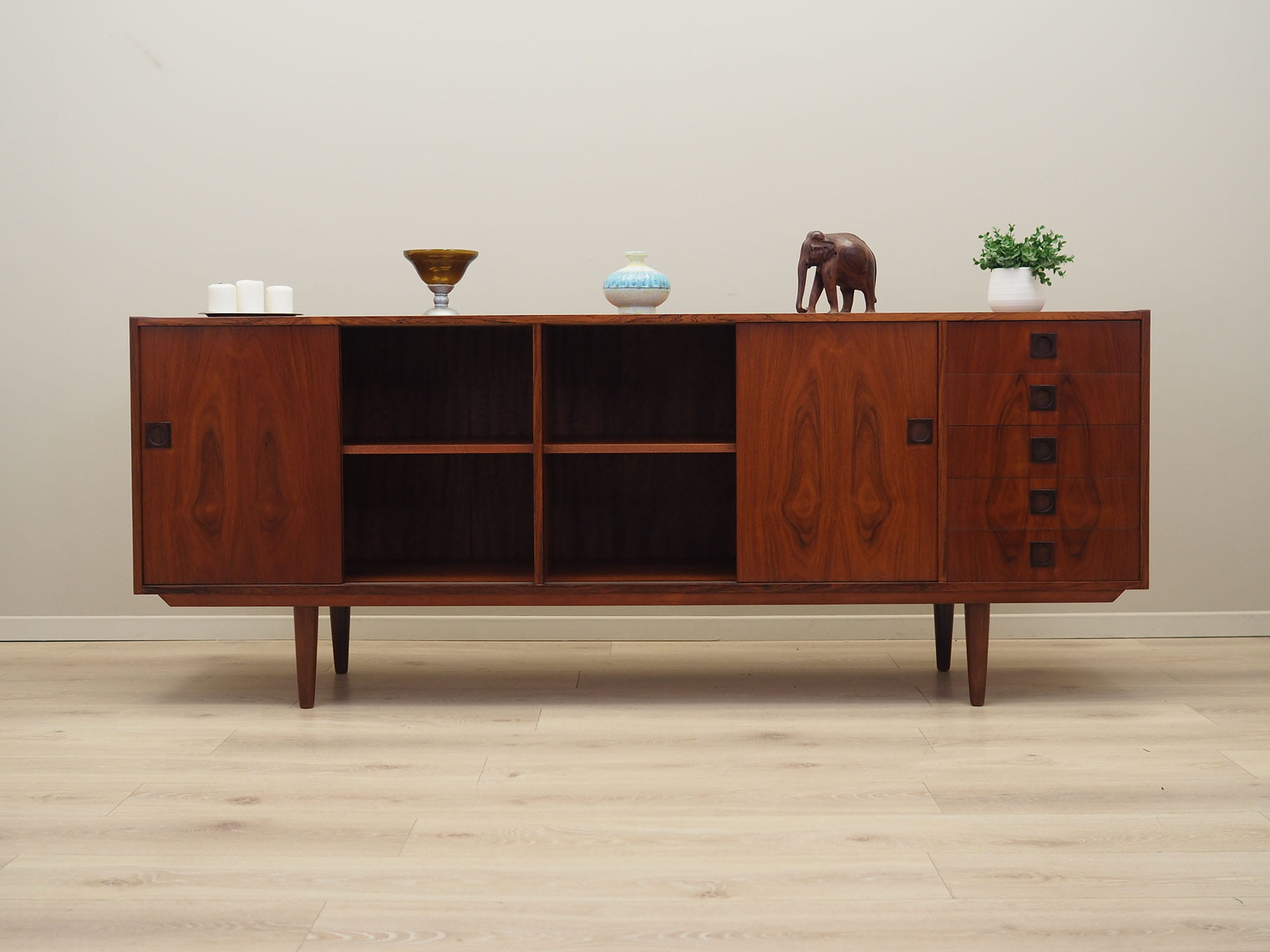 Sideboard Holz Braun 1960er Jahre