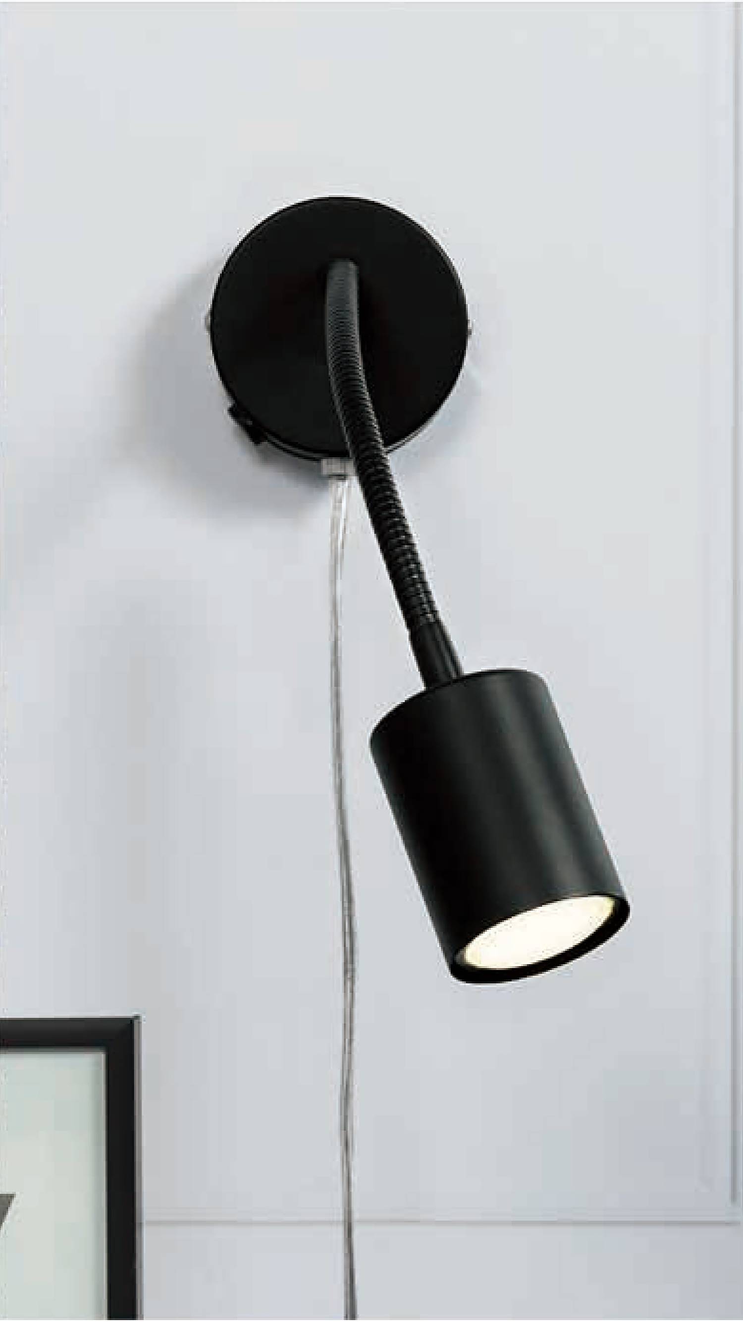 Explore Flex Wandleuchte Stahl 1-flammig