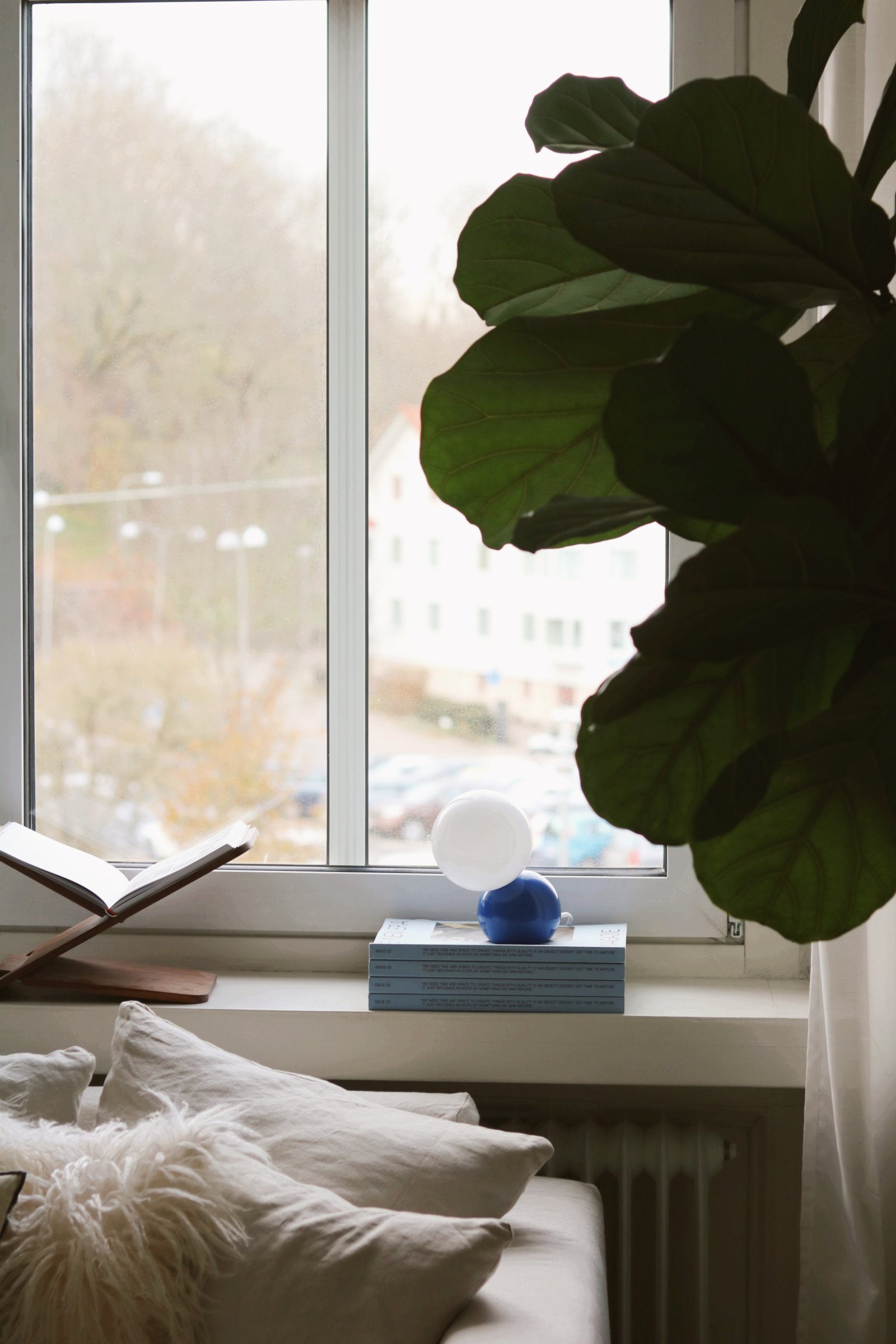 Ripley Table Lamp Blue