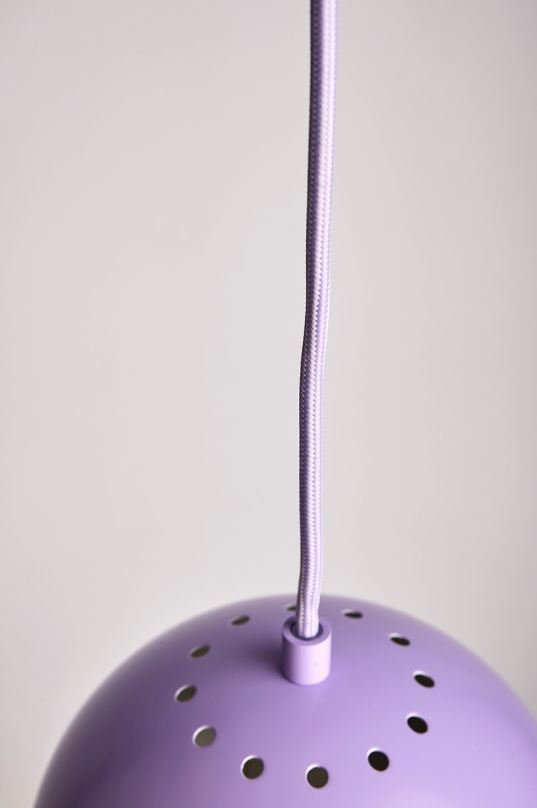 Ball Pendelleuchte Lila Ø18cm