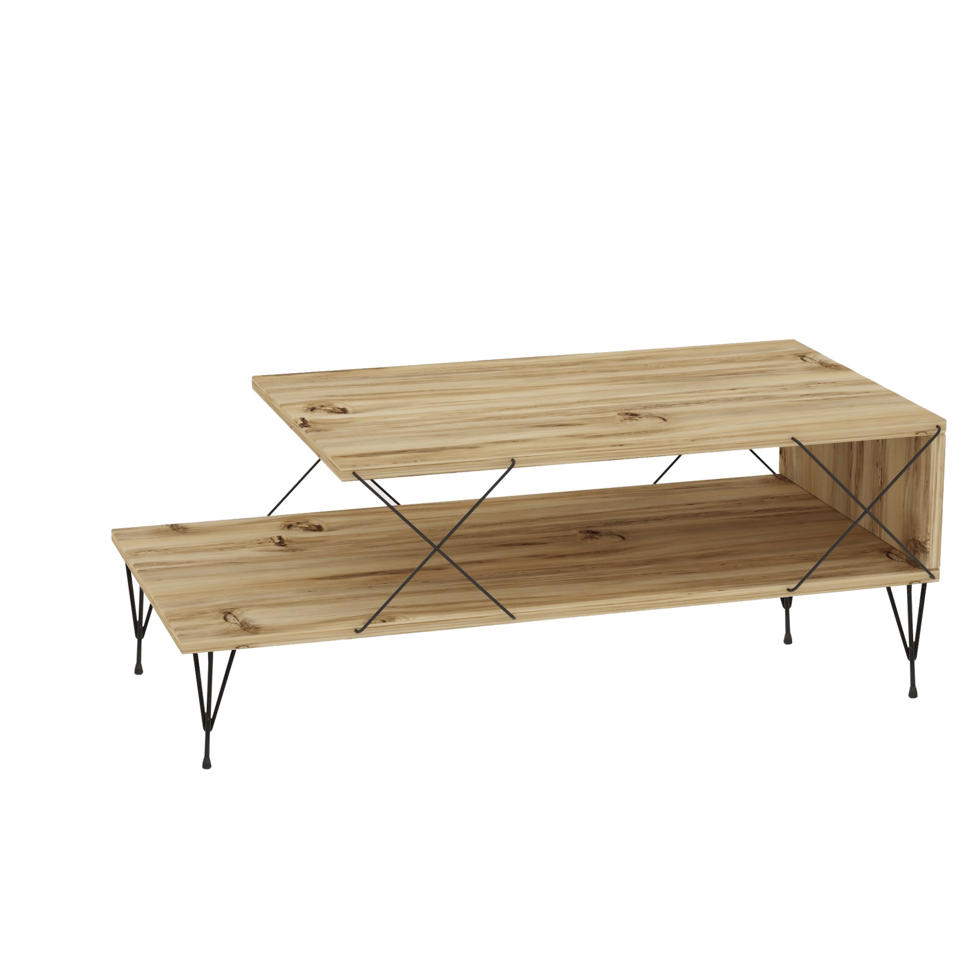 Loire Couchtisch Holzfurnier
