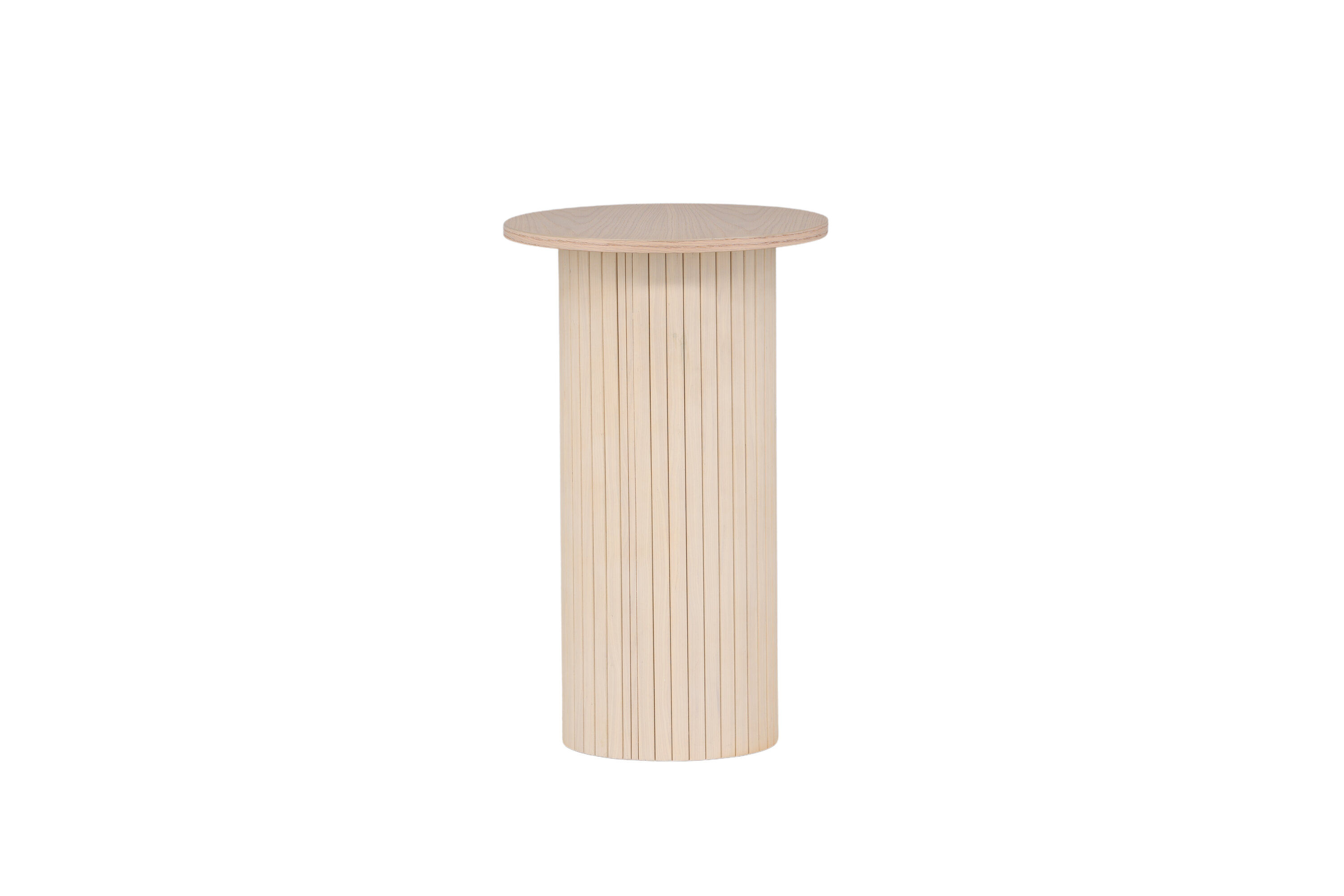 Bianca Side table Veneer Whitewash