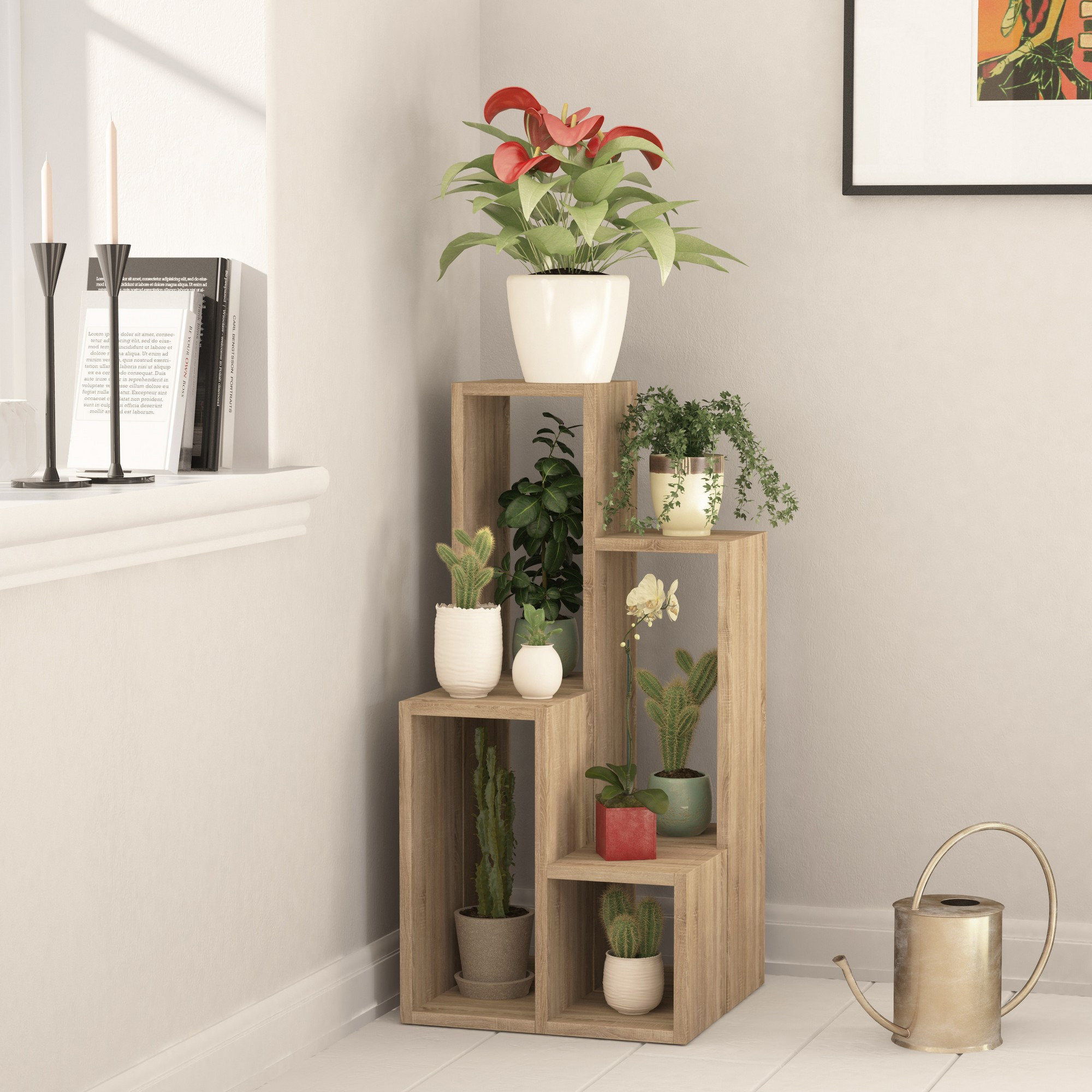 Sule Shelf Oak Brown