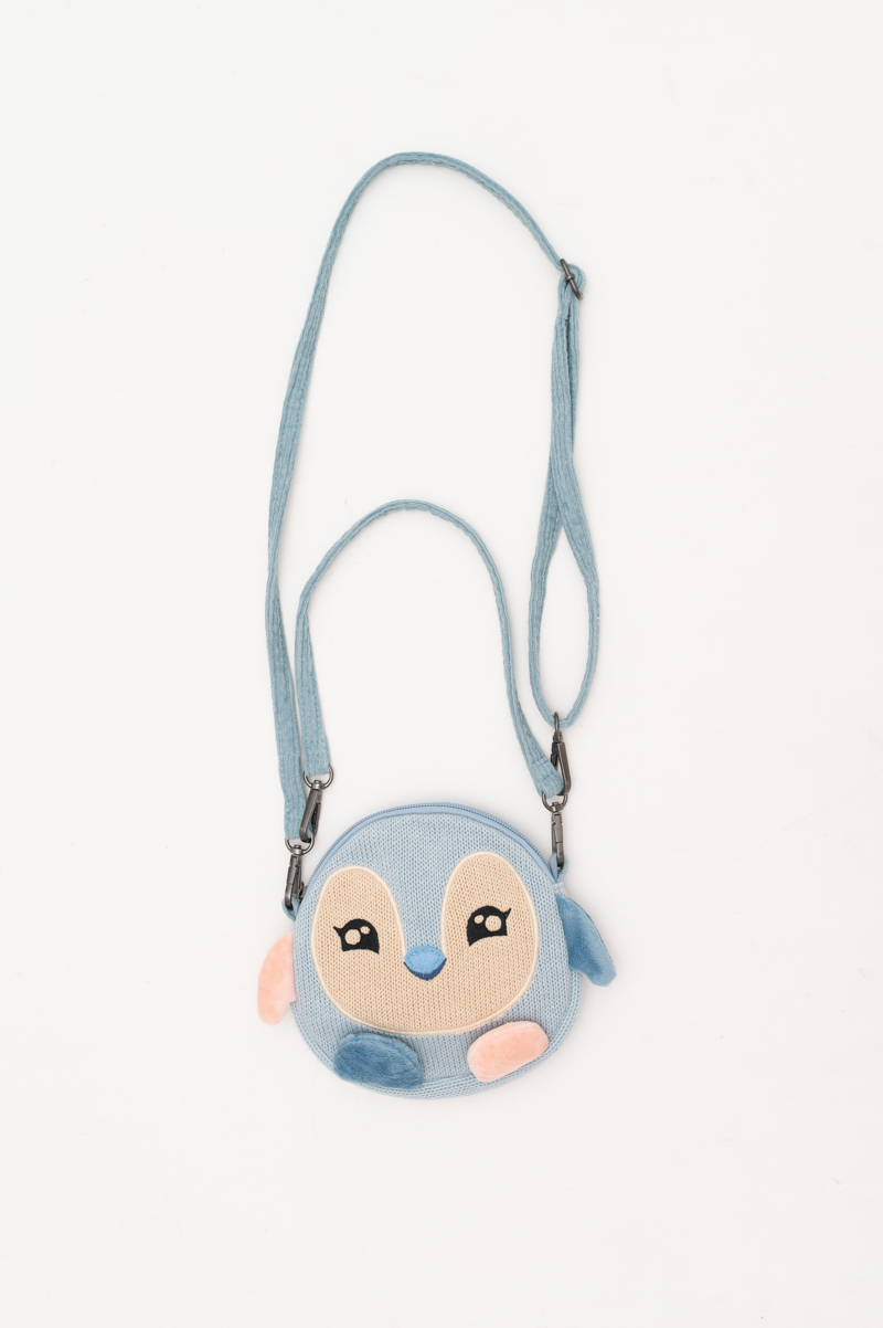 Pinguin Tasche Baumwolle Blau