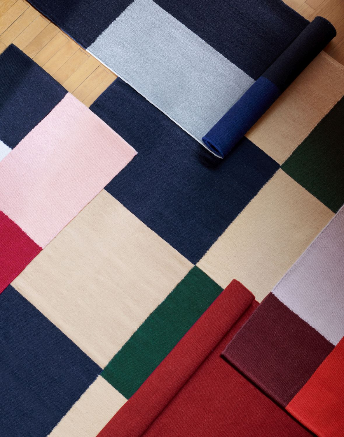 Ethan Cook Flat Works Teppich 250 X 80 Cm Mehrfarbig