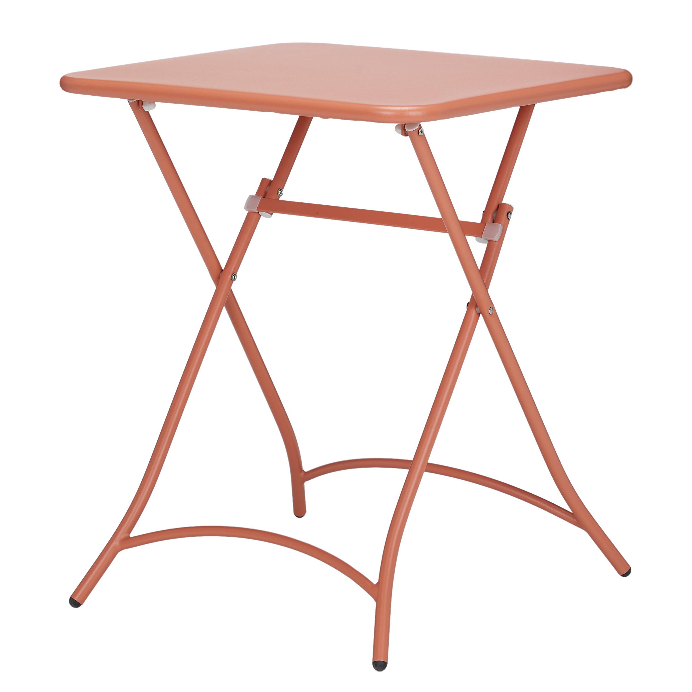 Klapptisch URBAN ONE Stahl Orange Rot 