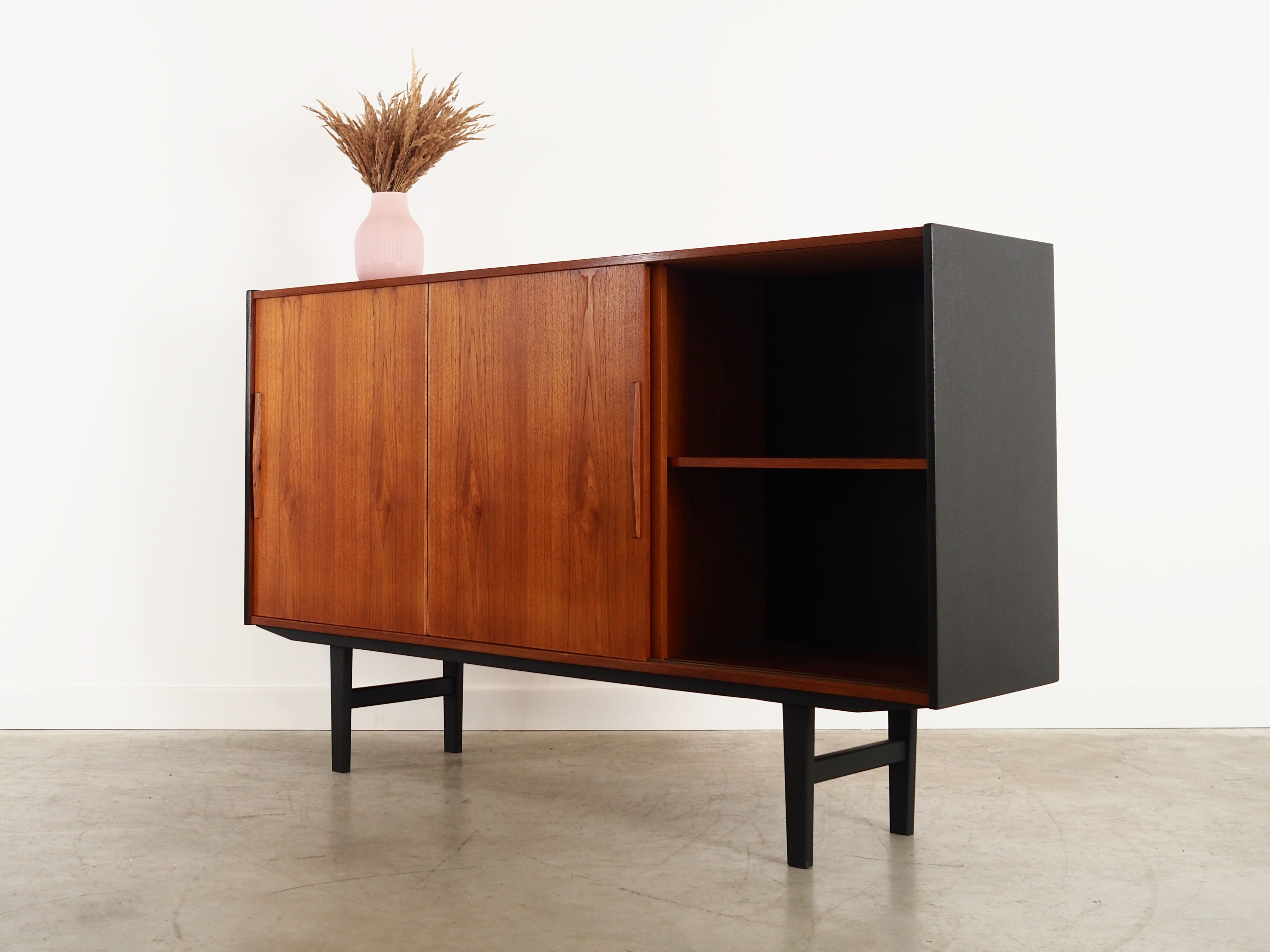 Highboard teak wood 1960s