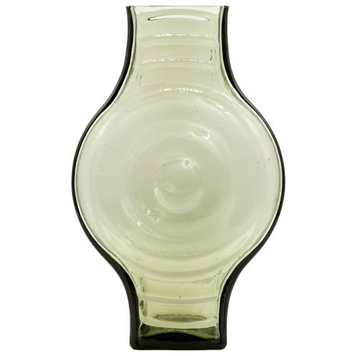 Infinite Round Vase Glas Grün