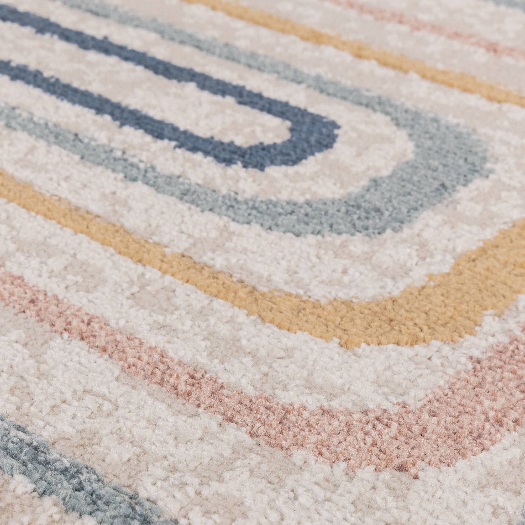 Viva Carpet Multicolor Abstract Pattern 160x220cm