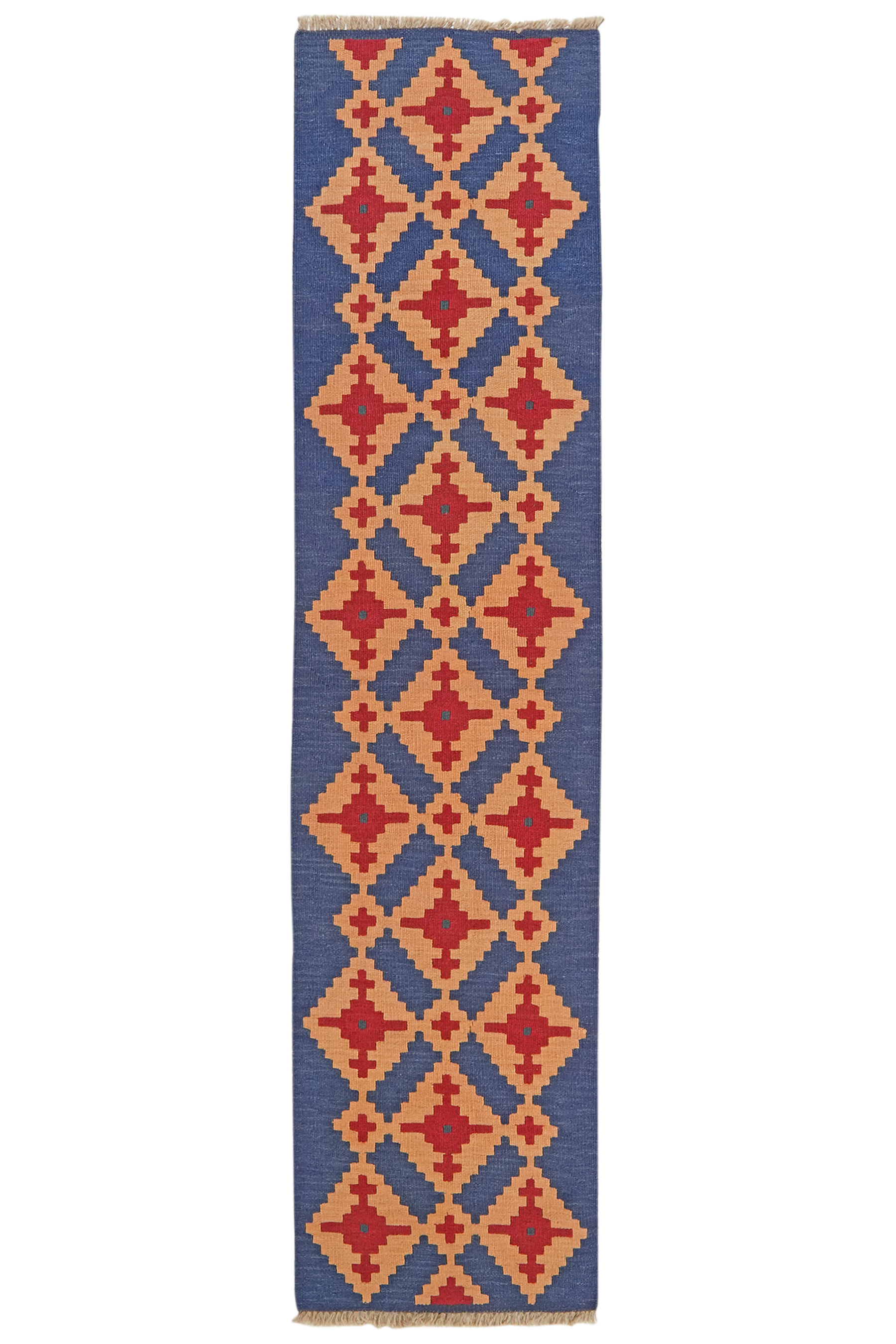 Kilim Gashgai Teppich Wolle Mehrfarbig