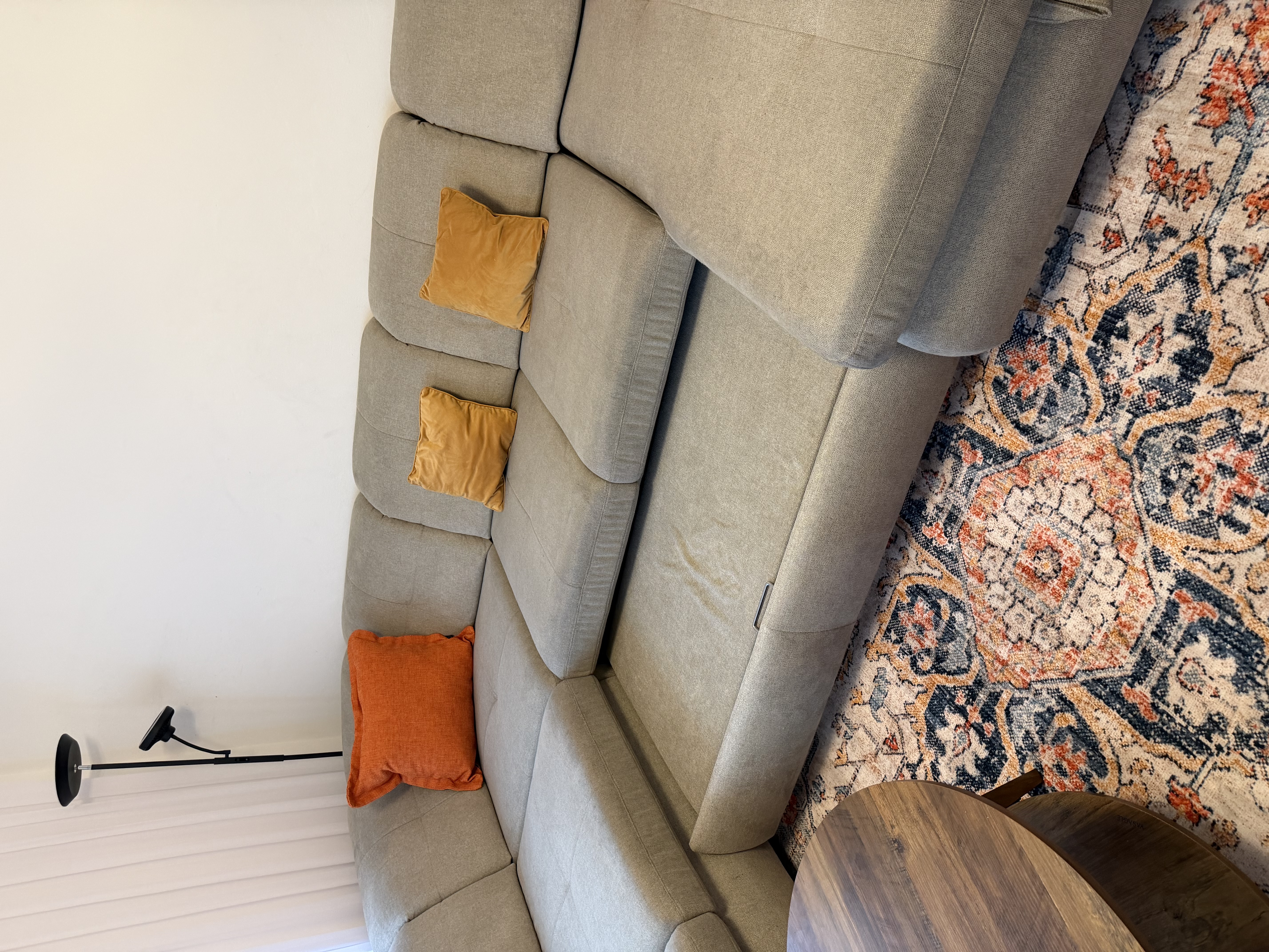 Living Landscape Flatweave Affair Silver Grey