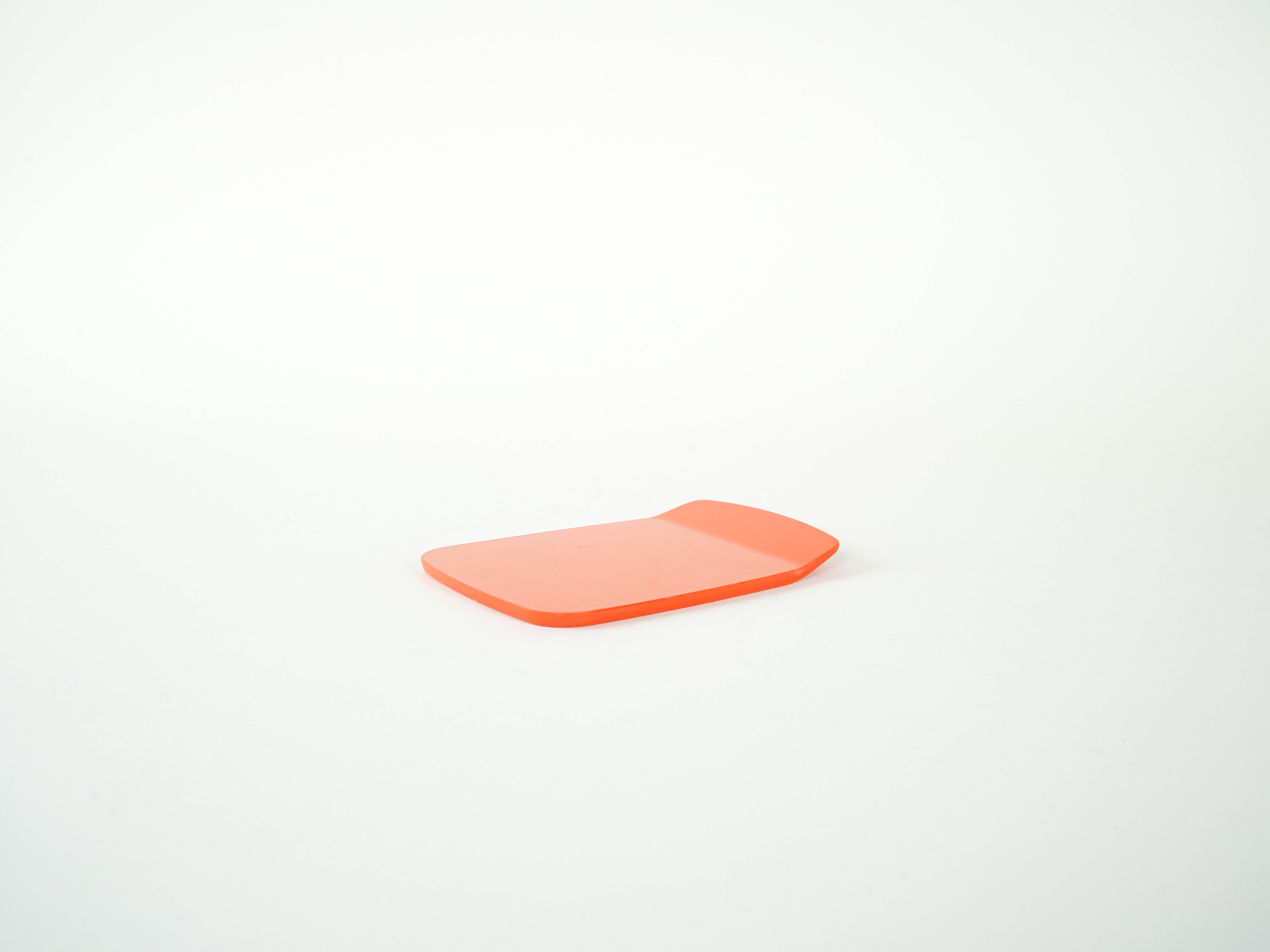 Schneidebrett 1970er Jahre Orange