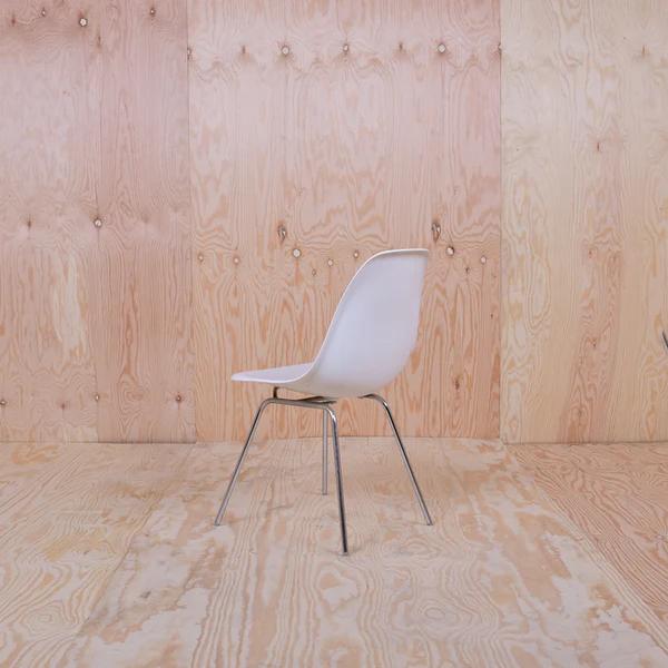 Eames DSX Plastic Side Chair Weiß