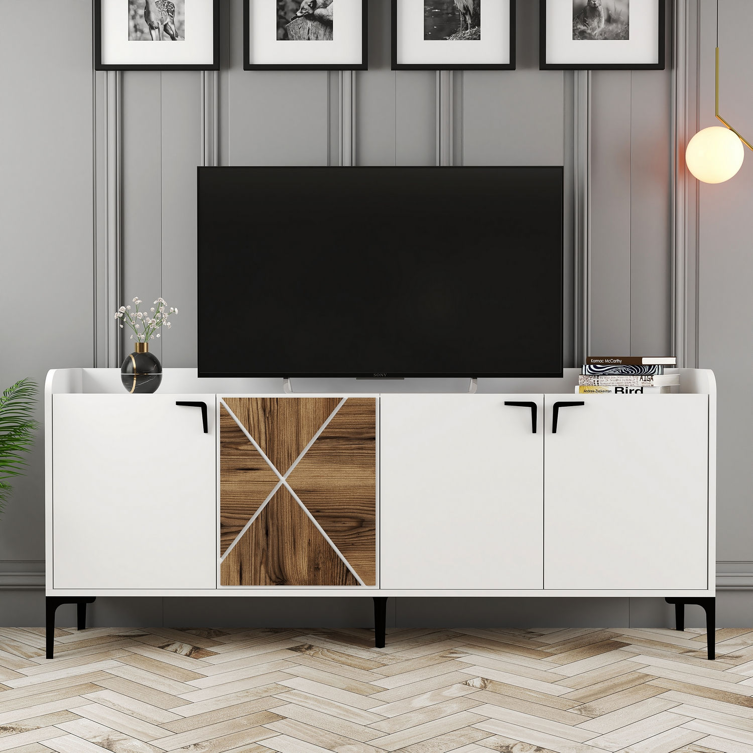 Venedik Sideboard Weiß