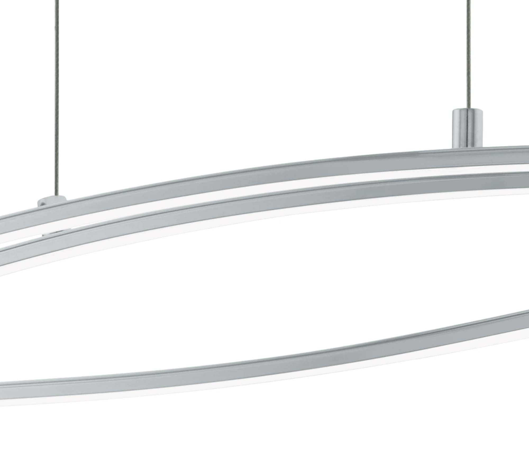 LED pendant lamp Nevado IV Plastic / Aluminum 3-flame