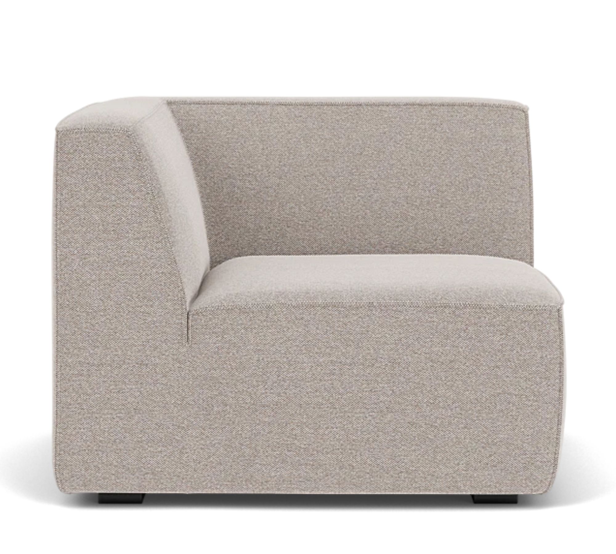 Dane 1-Sitzer Eckmodul Links Agnes Brown