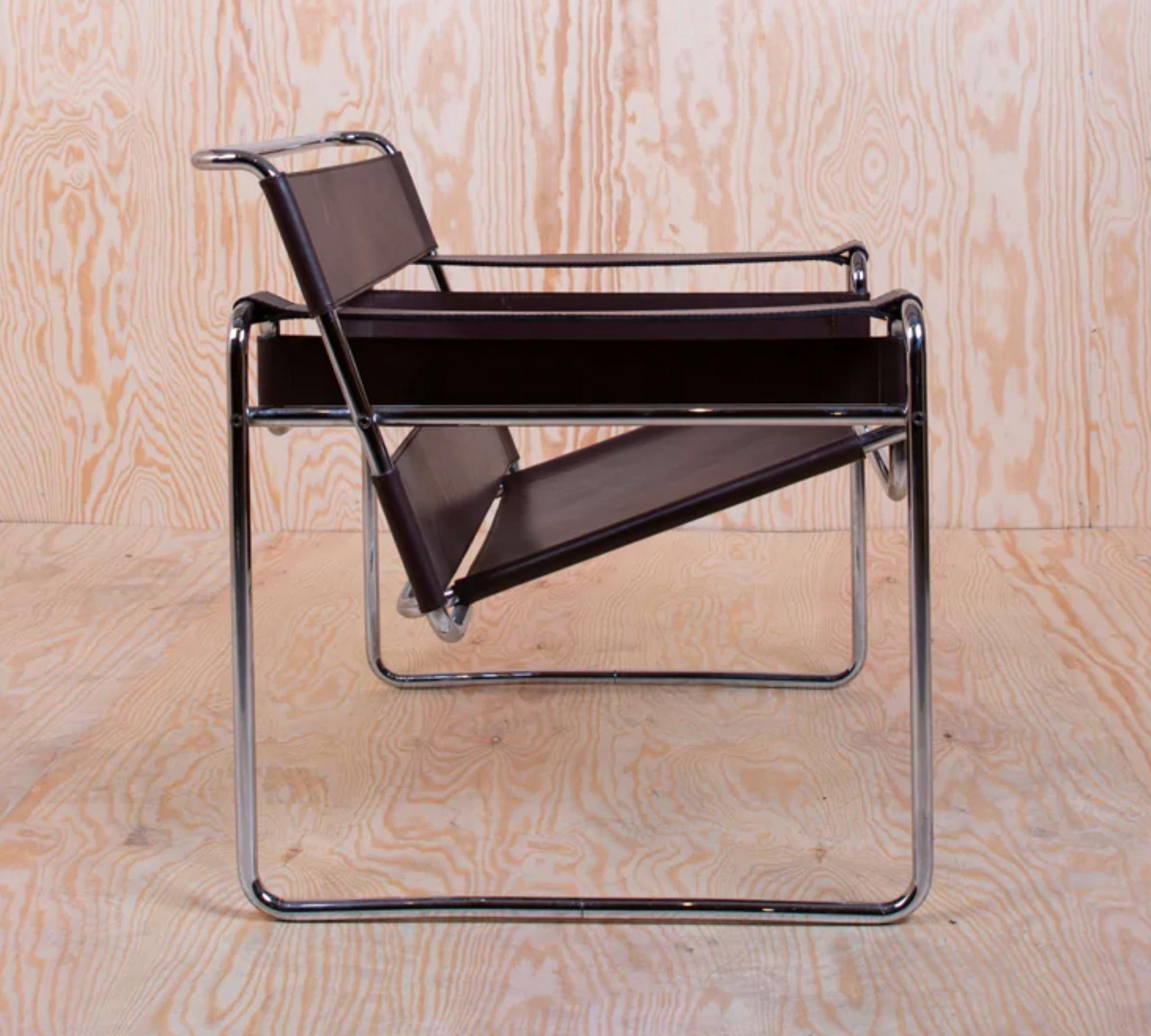 Marcel Breuer Wassily Chair Clubsessel B 3 Braun