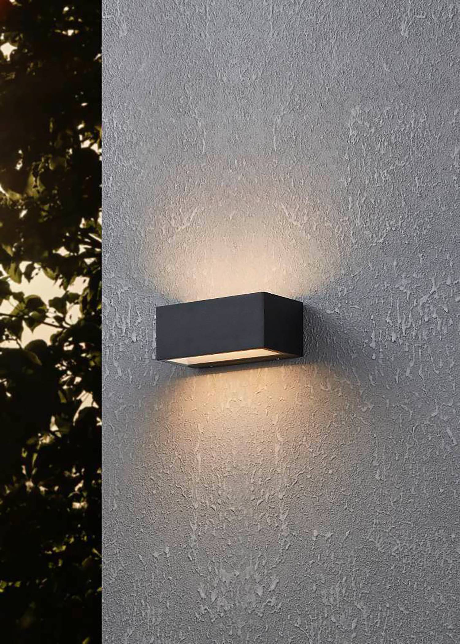 LED-Wandleuchte Spongano Typ A Aluminium