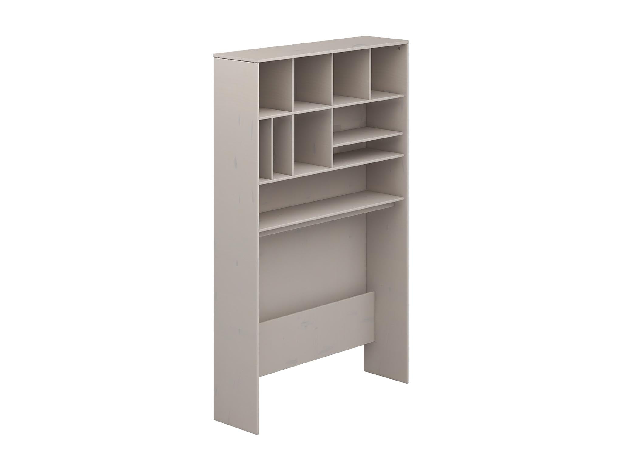 Hängeschrank Hoch Holz Taupe