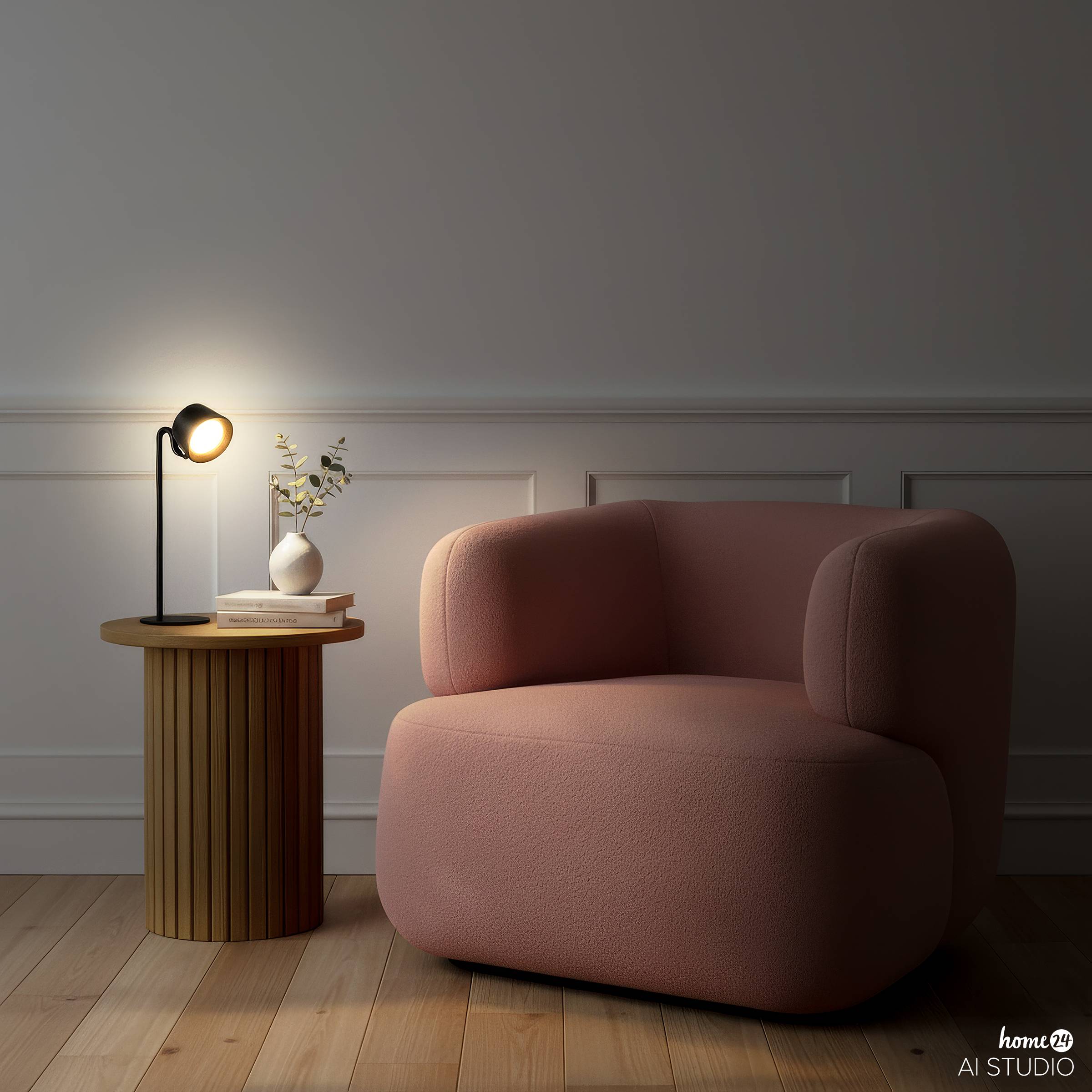 Liput Akku-Tischleuchte Dimmbar inkl. Fernbedienung Schwarz