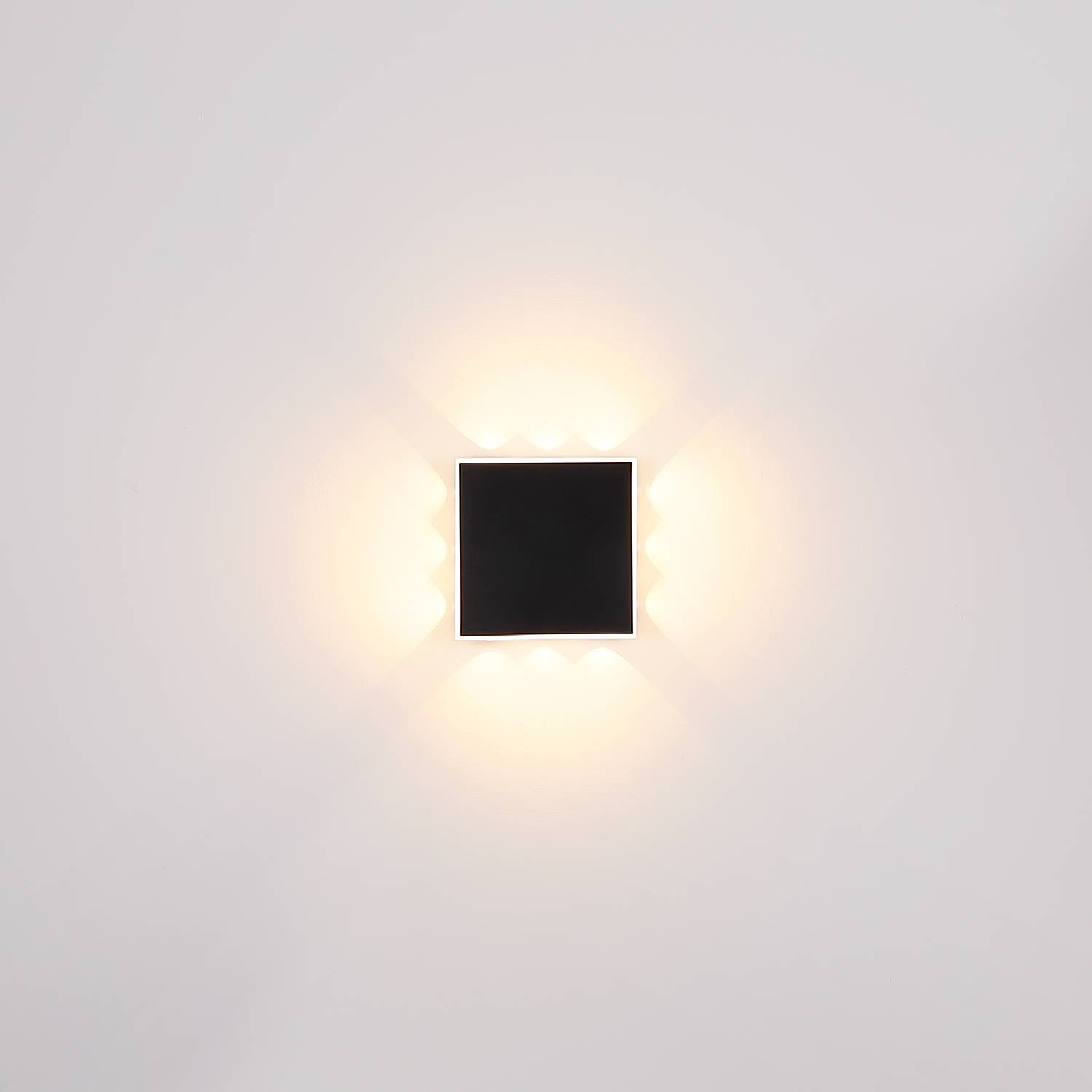 Saidy Wall Lamp Iron Acrylic Glass 1-light