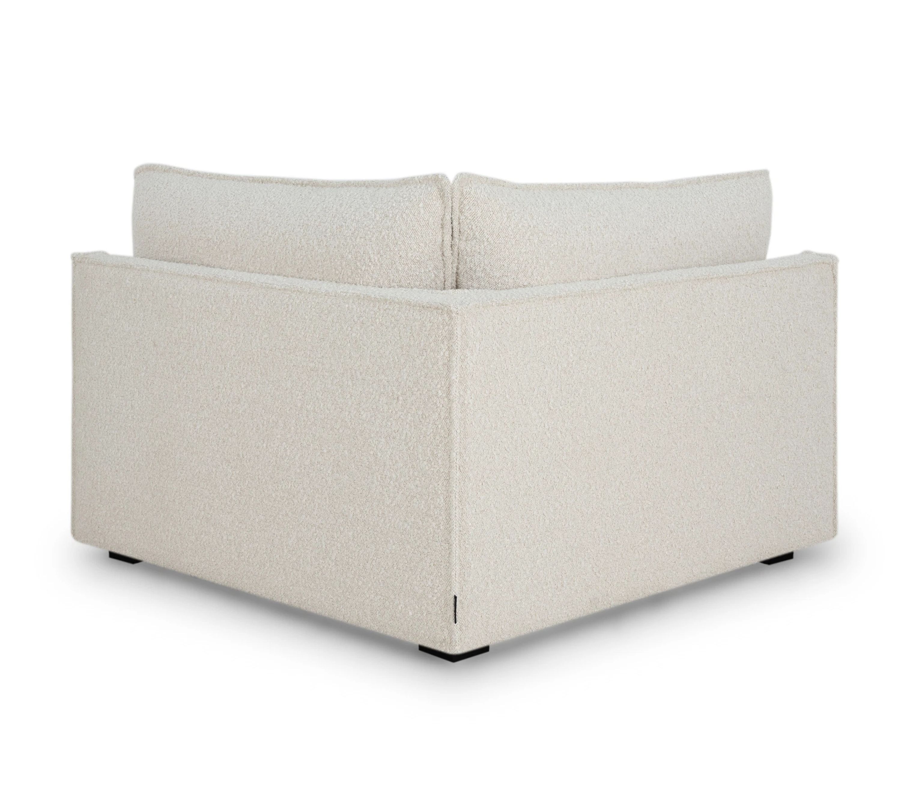 Daphne 1-Sitzer Eckmodul Links Maya Cream