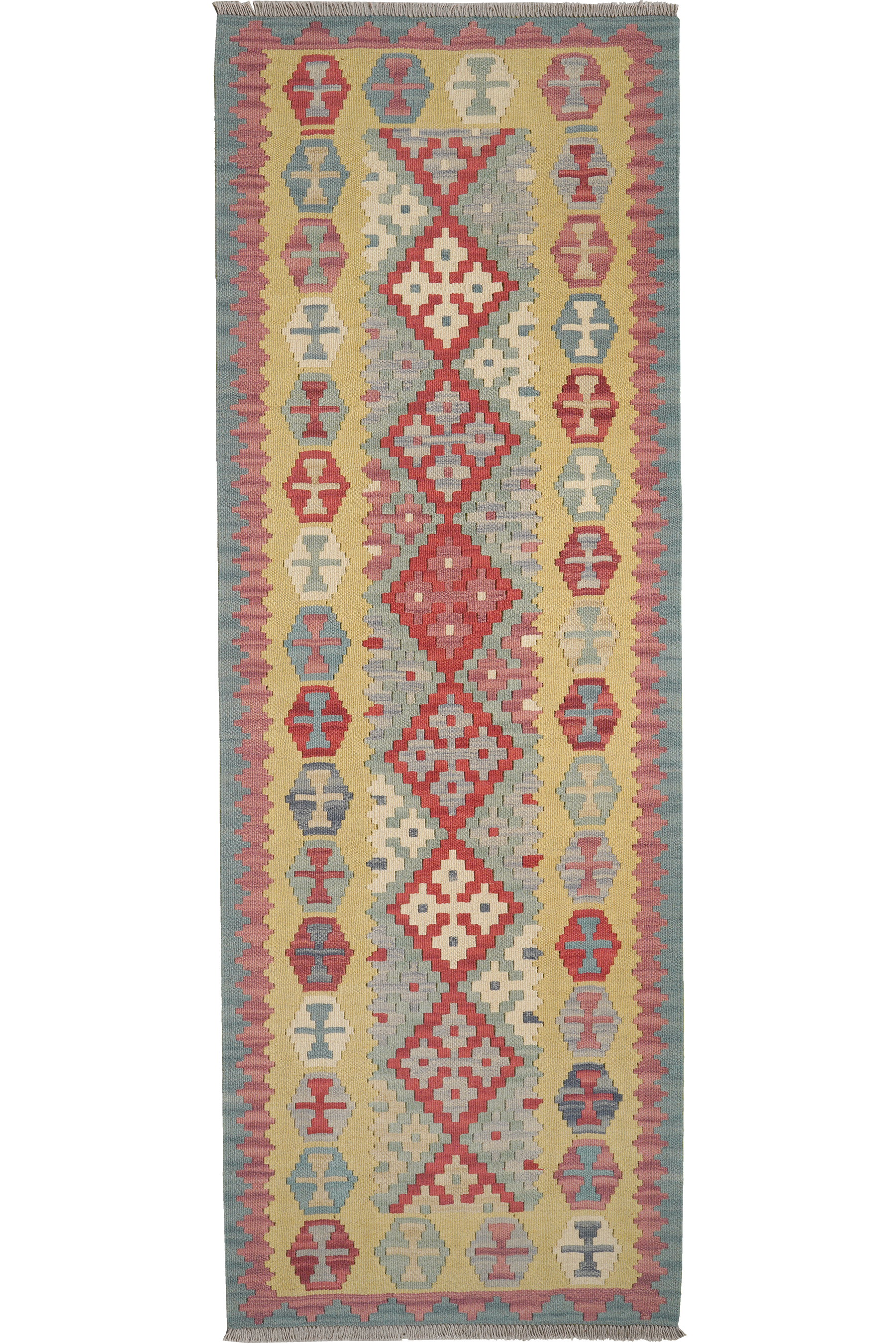 Kelim Gashgai Wool Multicolored