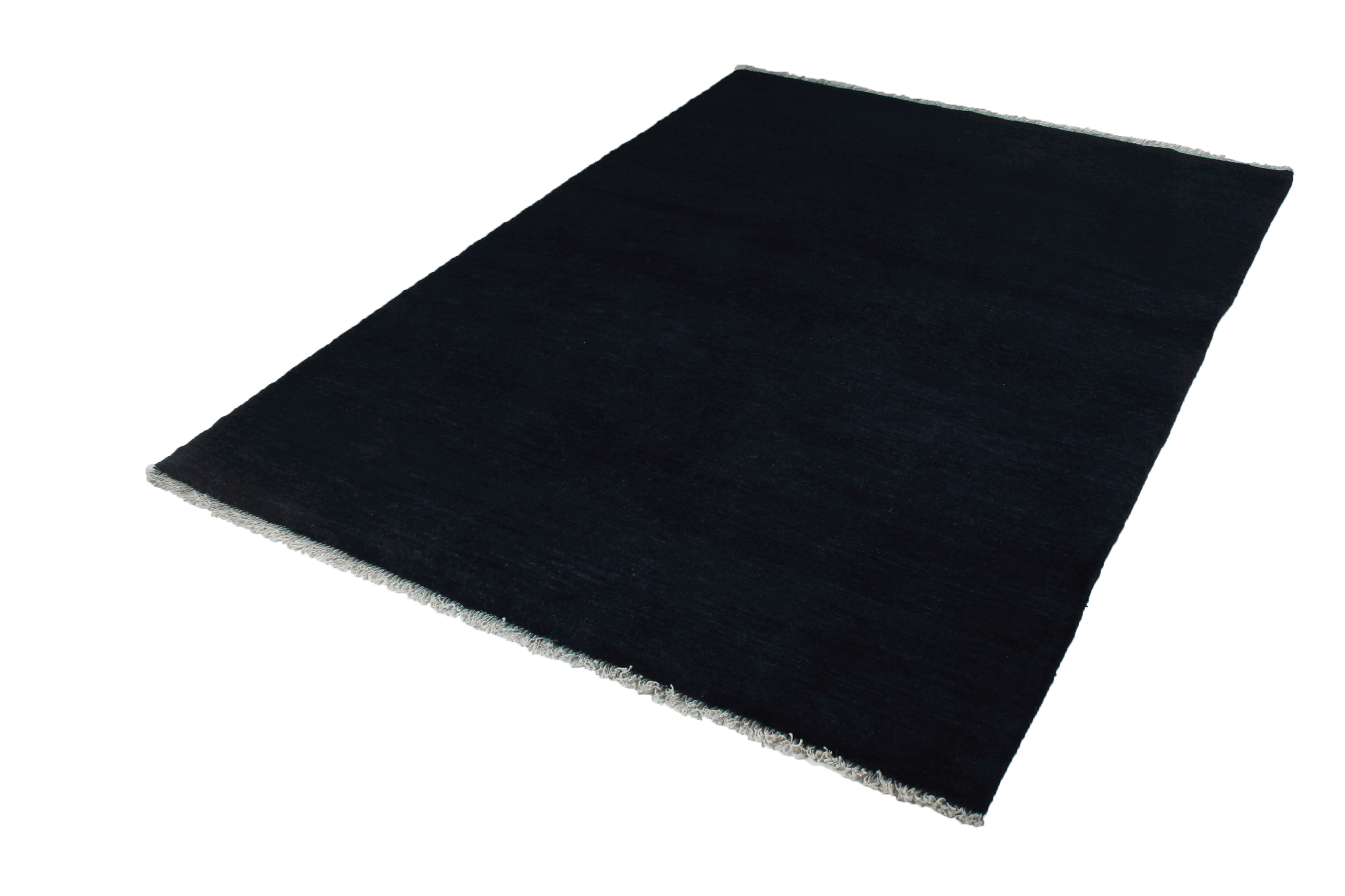 Gabbeh rug wool blue