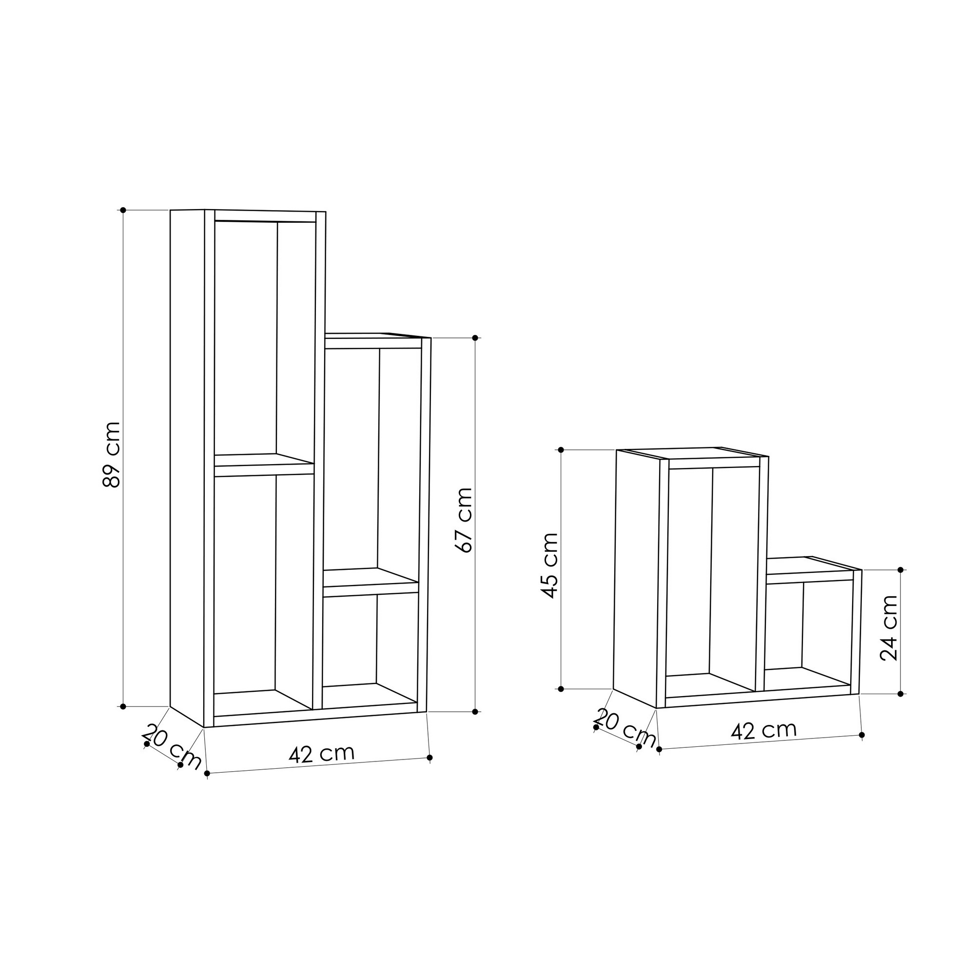 Sule Shelf Oak Brown