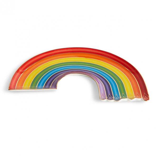 Rainbow Ablageschale Porzellan Mehrfarbig