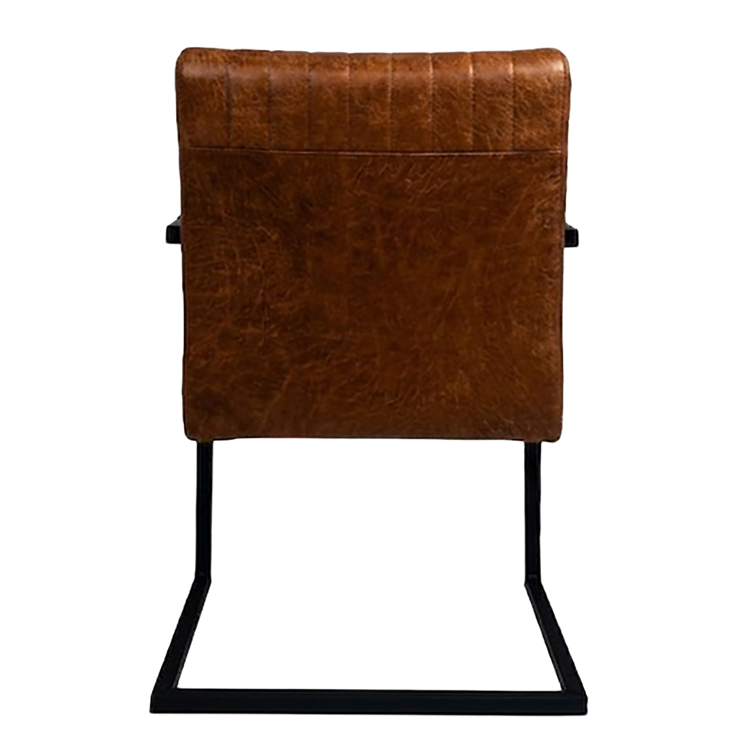 Armchair Ledaha Iron Leather Cognac