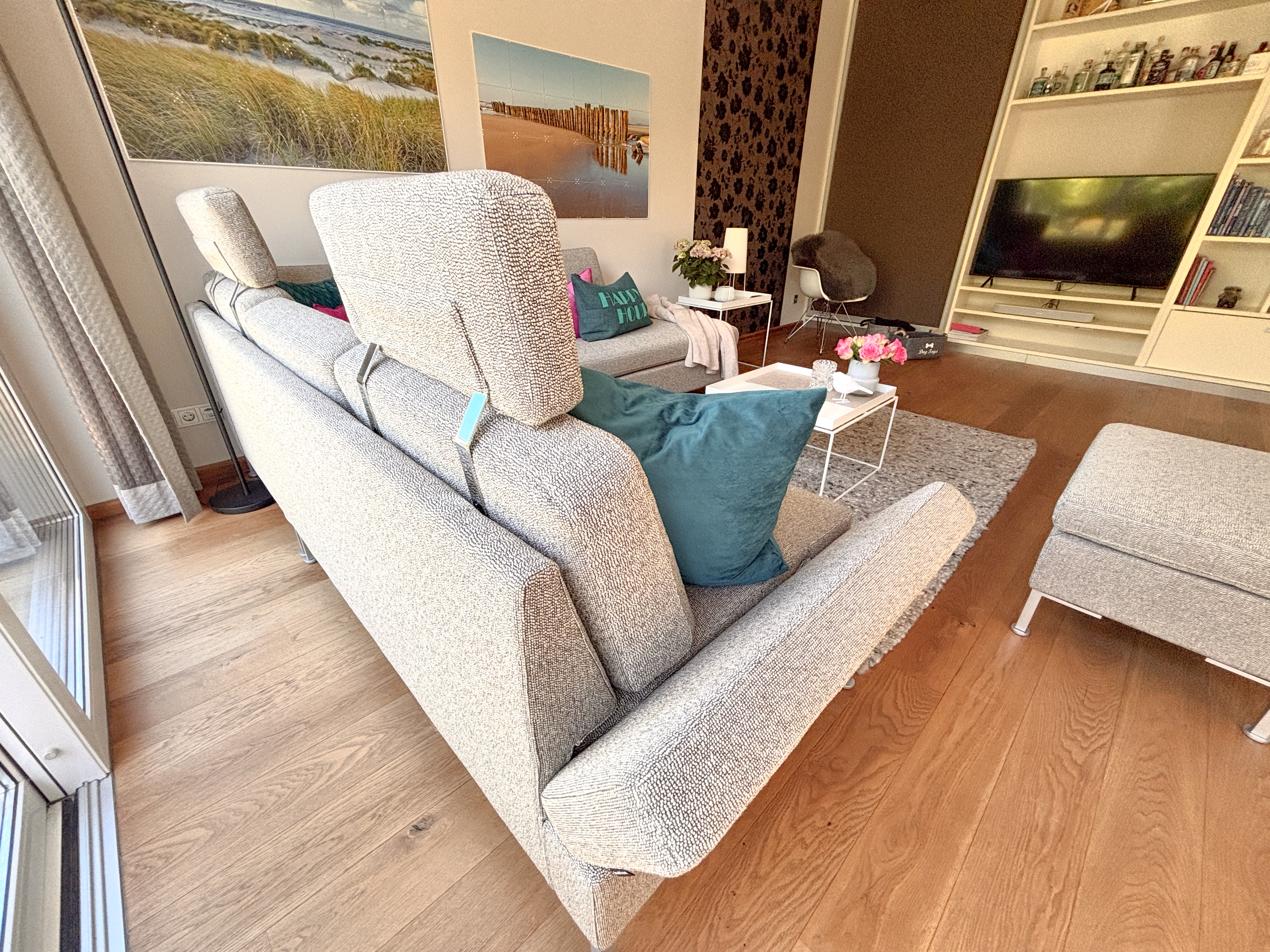 Alba Ecksofa mit Hocker