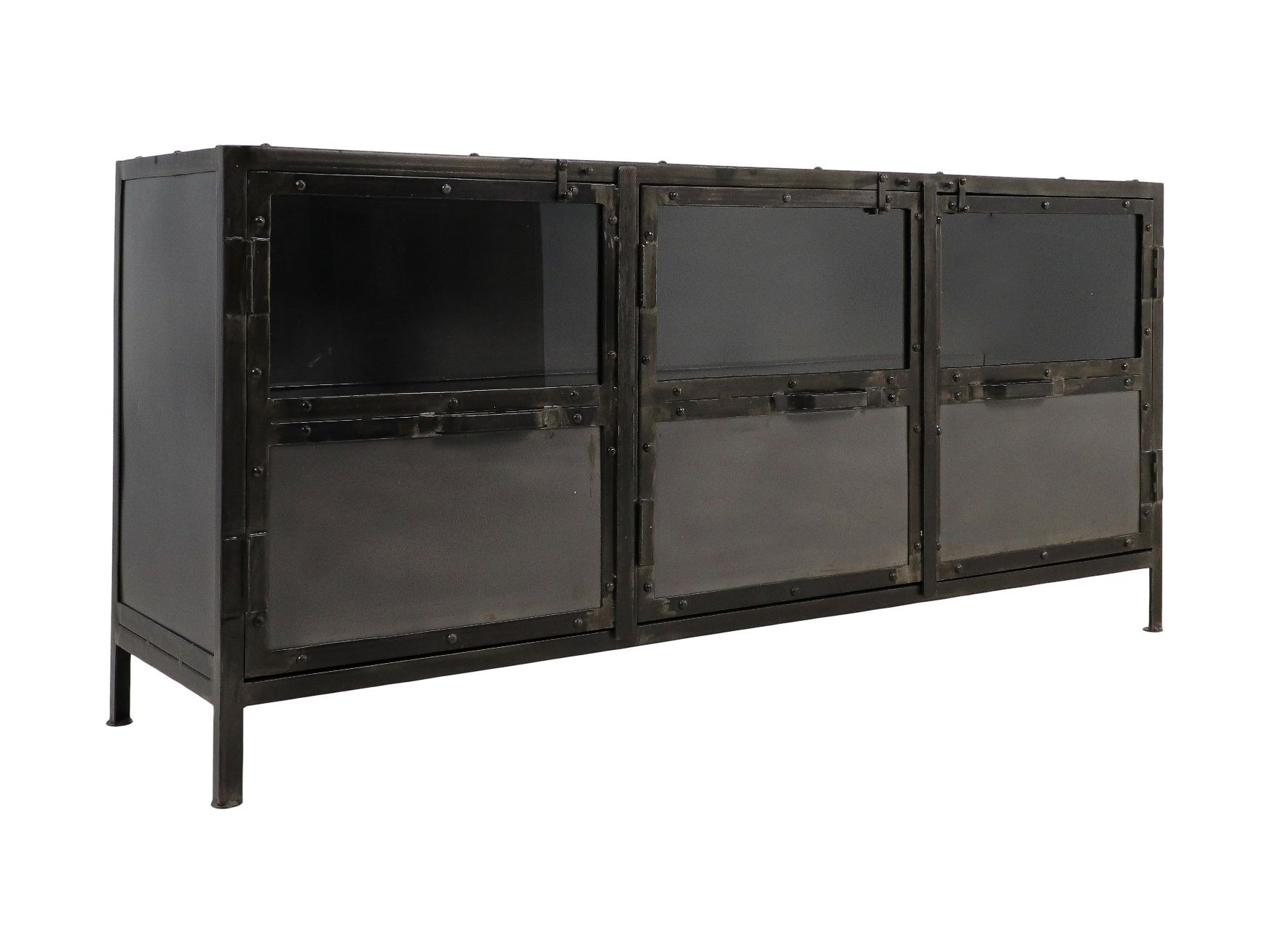 Brooklyn Sideboard Metall Glas