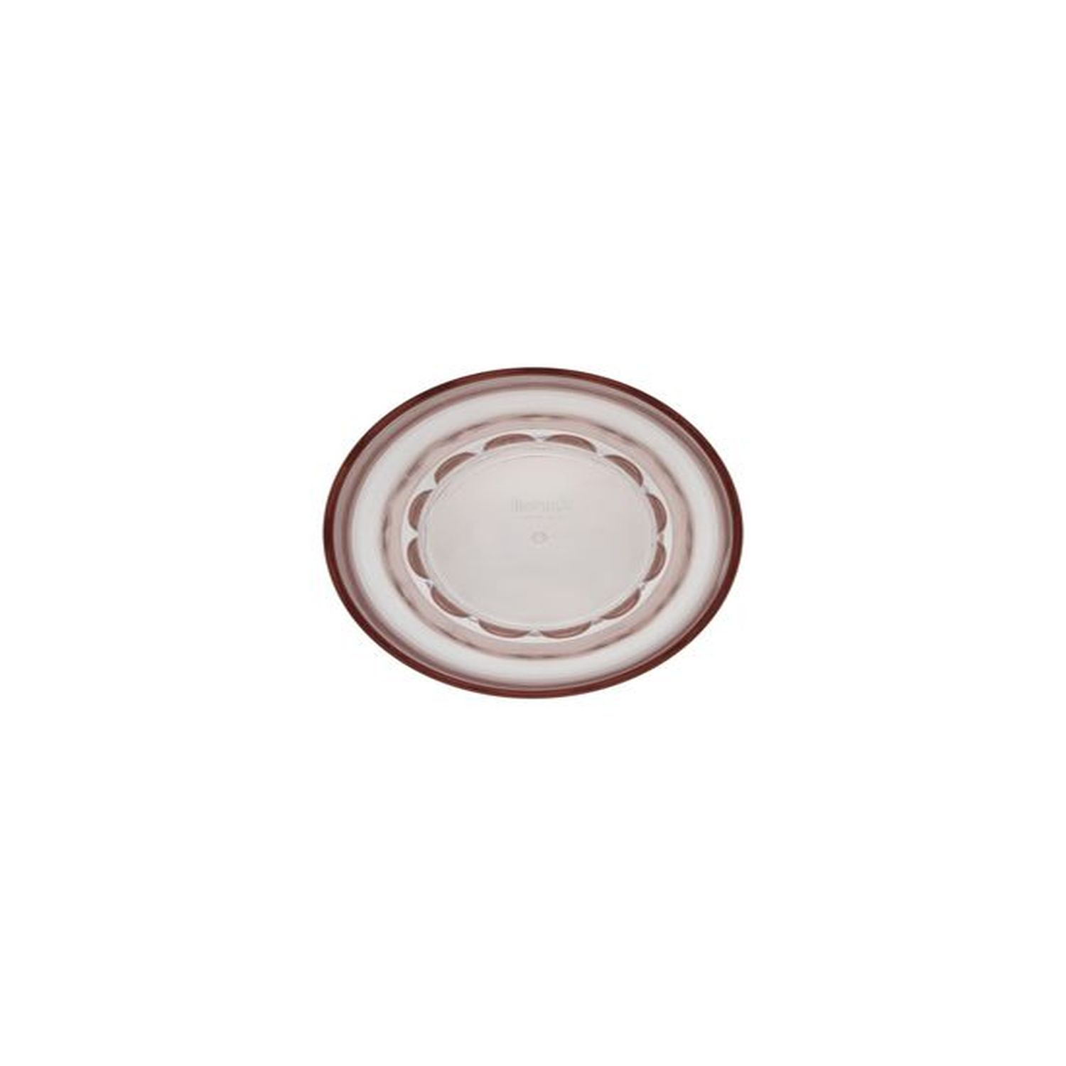 Vintage Glas Rosa