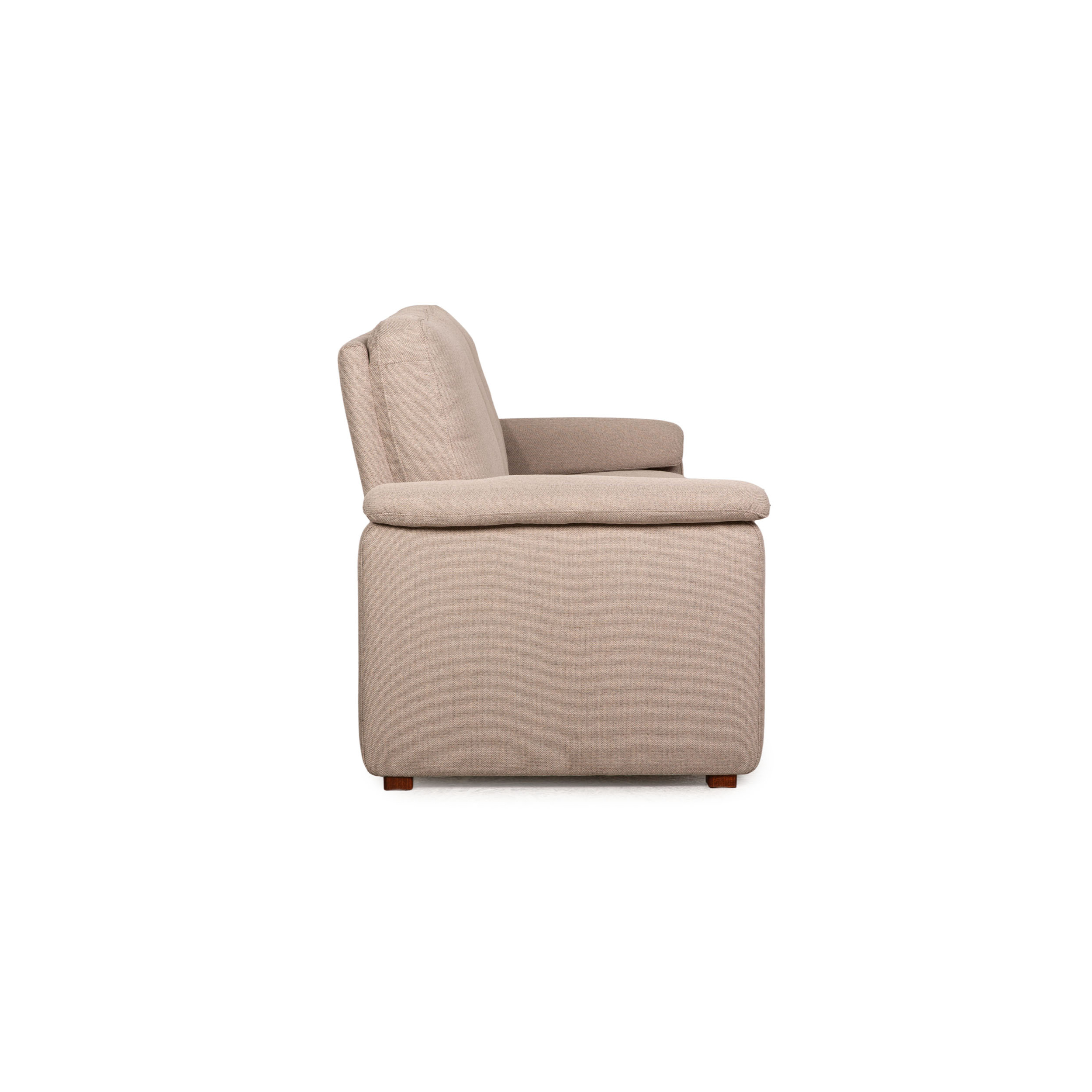 Sofa 3-Sitzer Stoff Beige