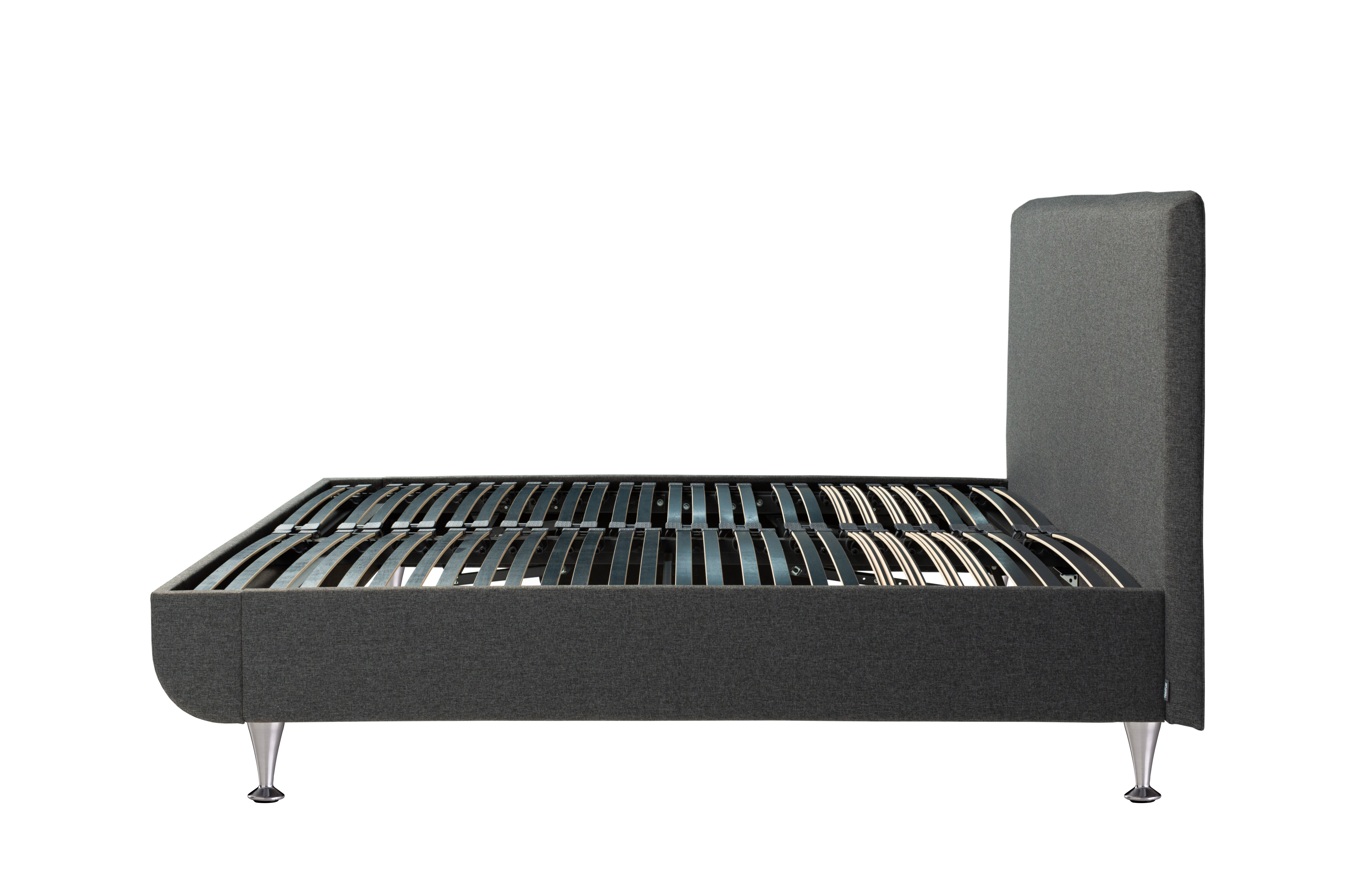 Arc™ Form Bett mit verstellbaren Rahmen Grau 180 x 200