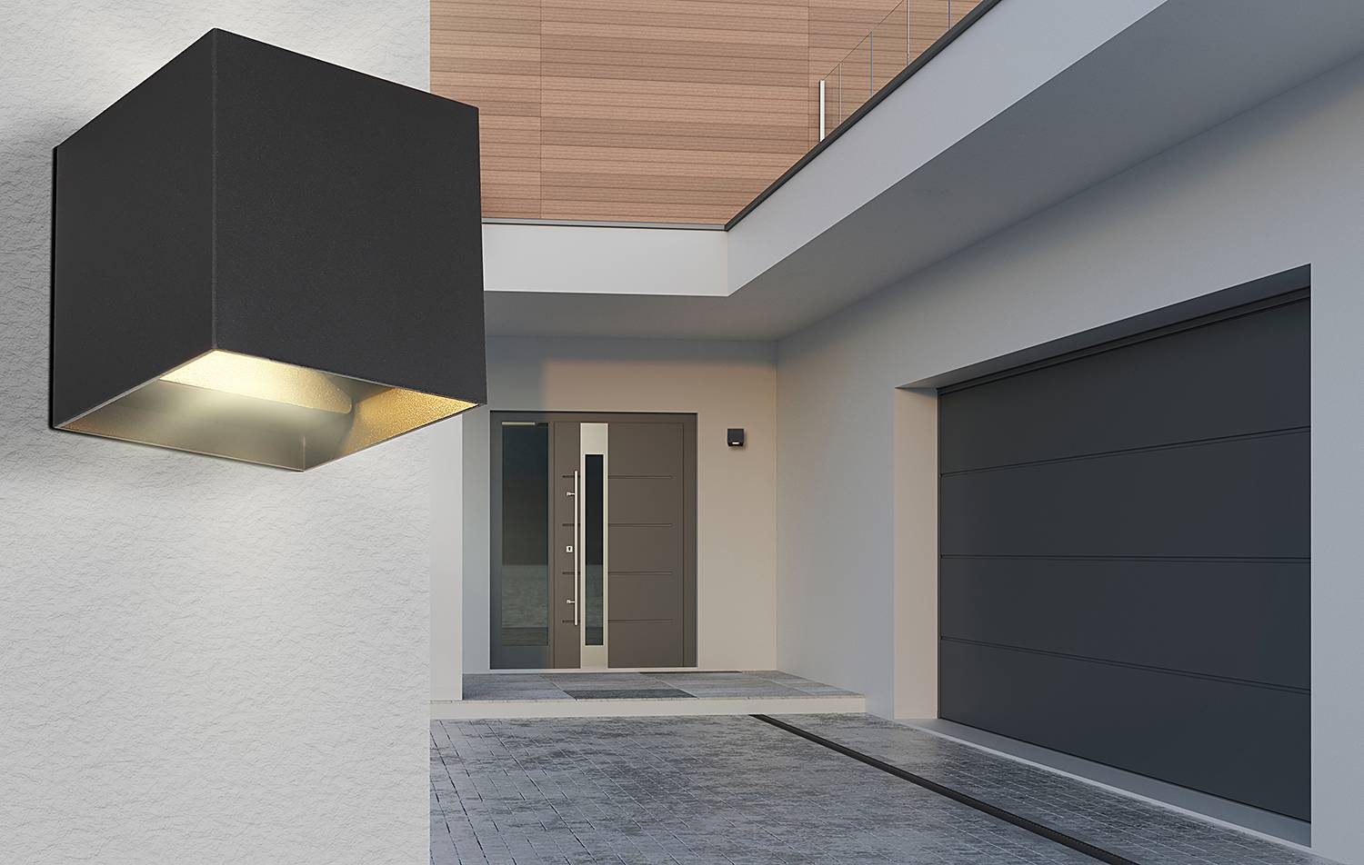 Outdoor lamp Veronika Type A Aluminum Black