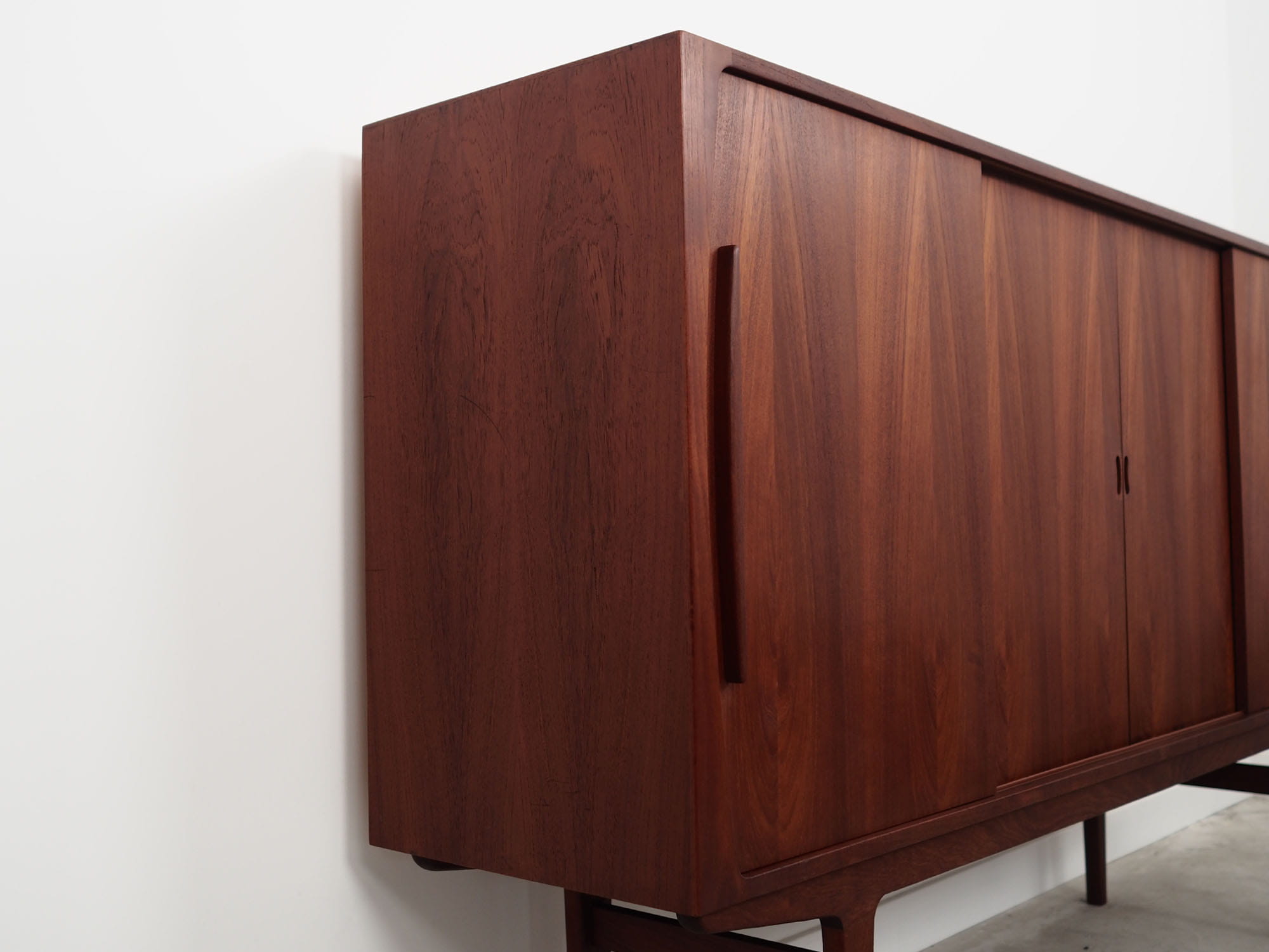 Vintage Sideboard Teak Wood Brown 1960s
