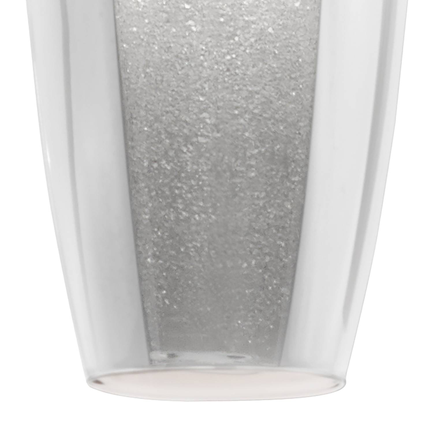 Farsala I LED-Pendelleuchte Glas Stahl 1-flammig