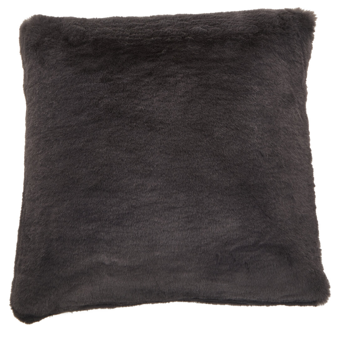 Bosie Lamina Grey Square Fur Cuscino
