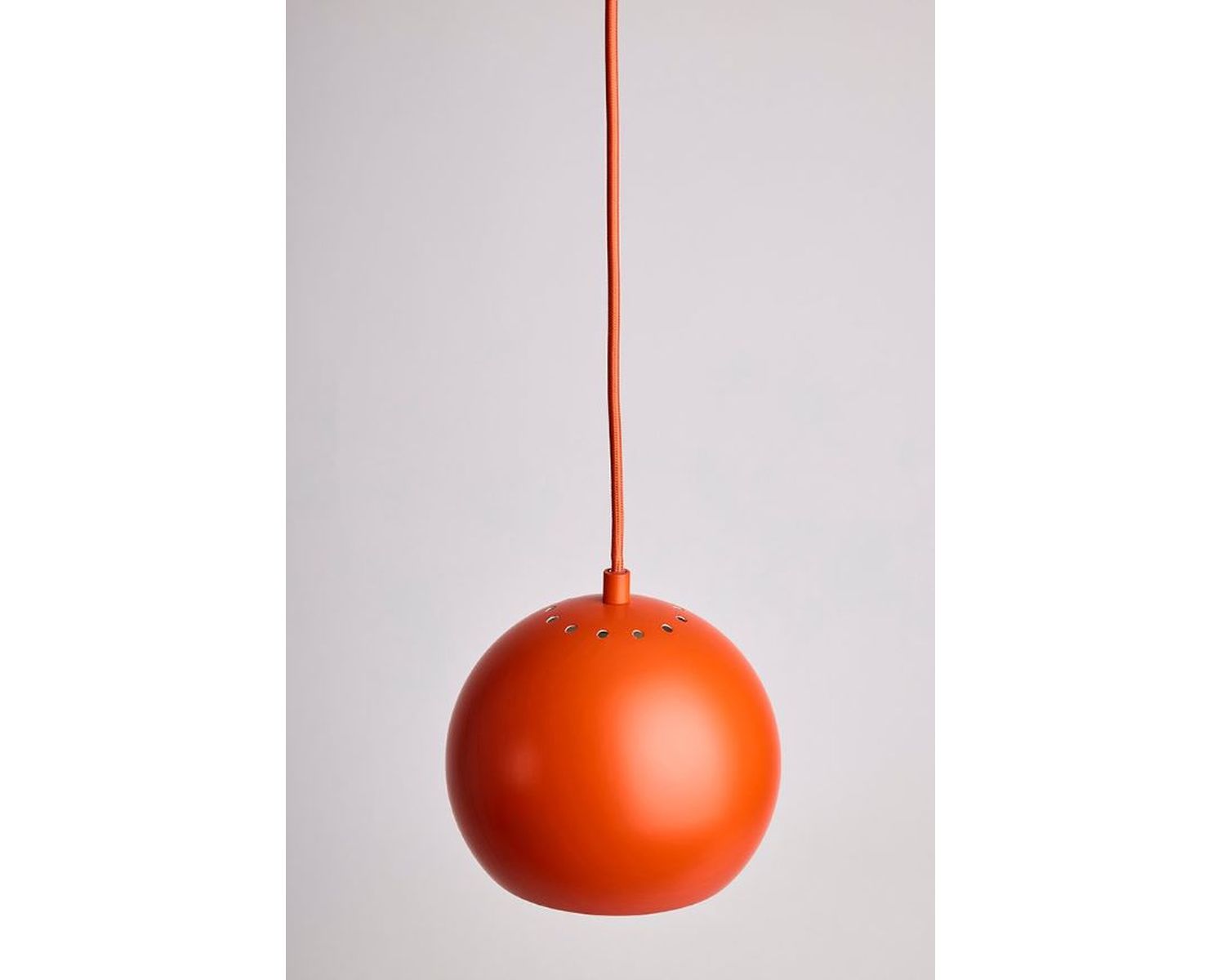 Ball Pendelleuchte Pfirsich/Orange Ø18cm