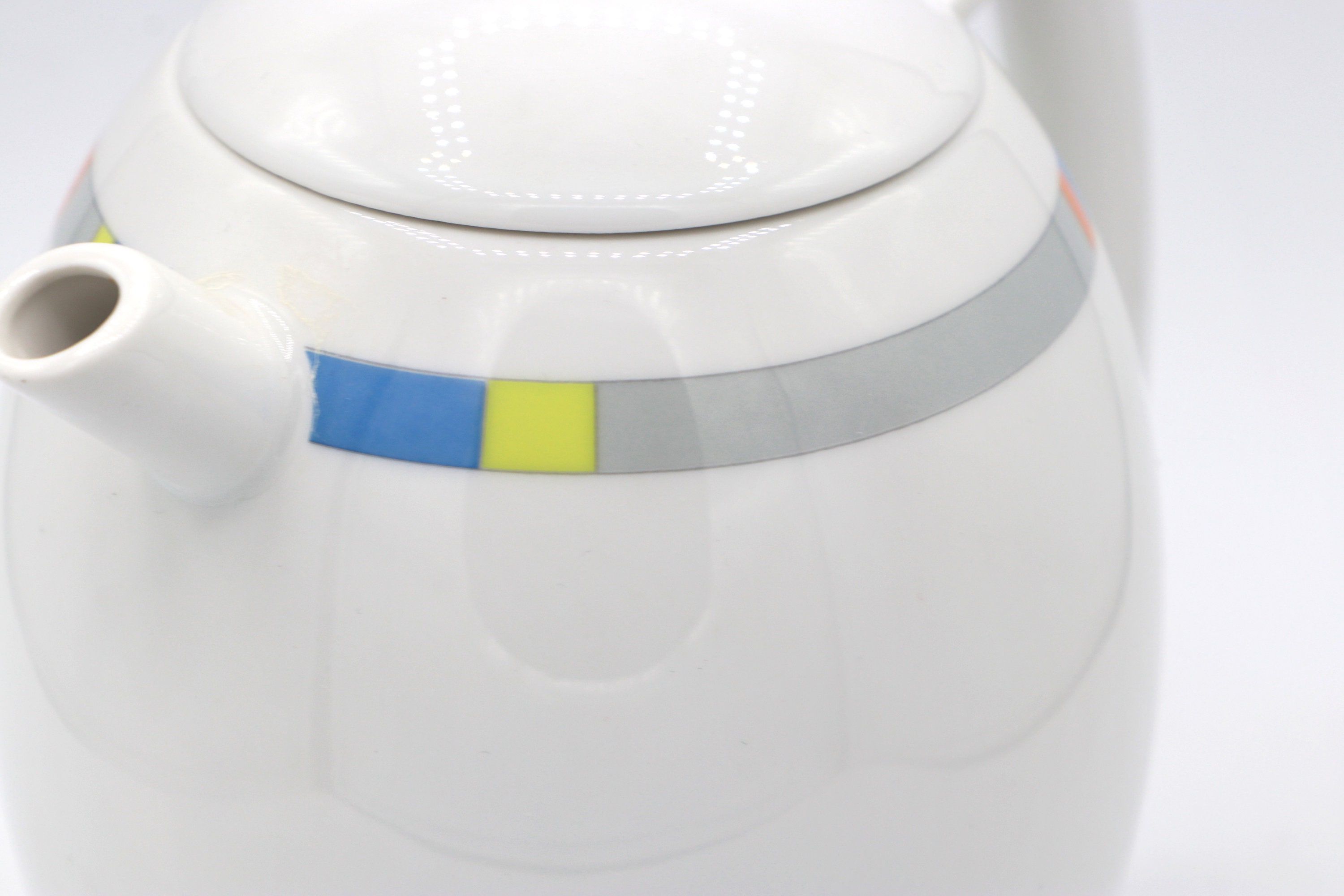 Vintage City Kaffee Set Porzellan 1980er Jahre