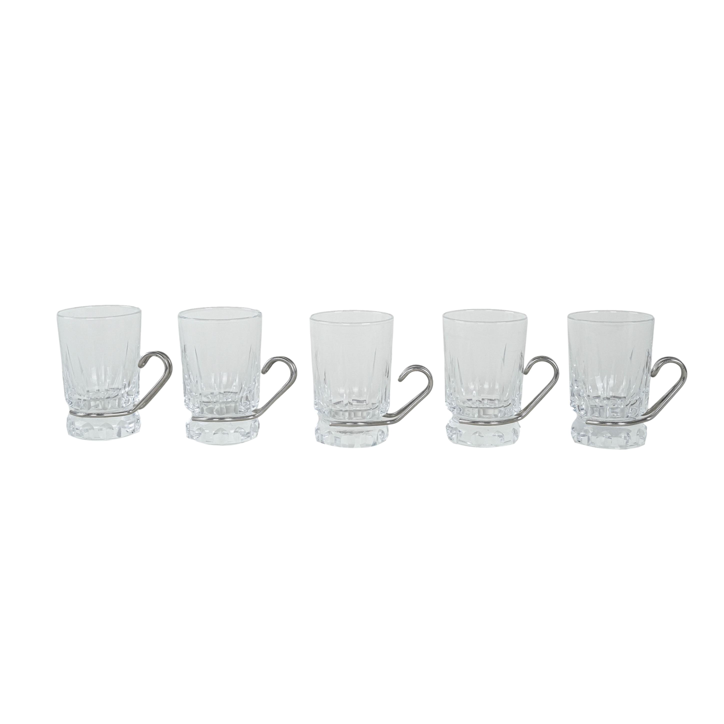 Tea glass set Transparent 1970s