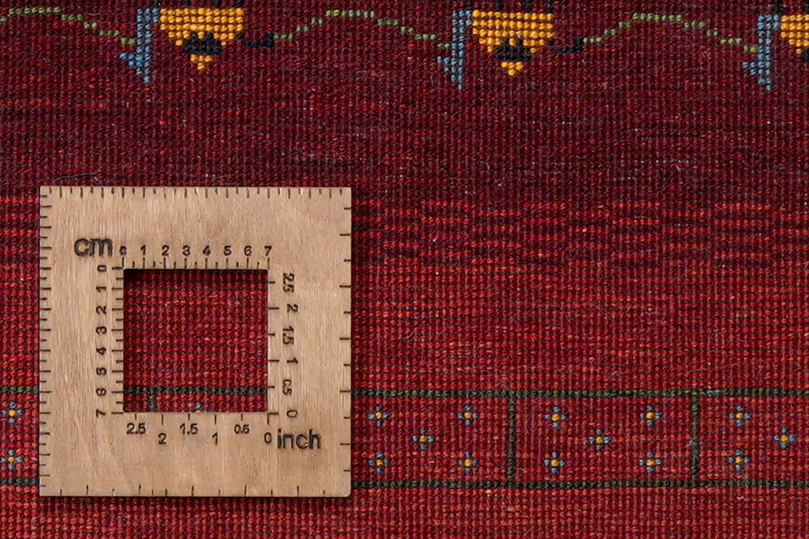 Rizbaf Gabbeh Carpet Wool Multicolor