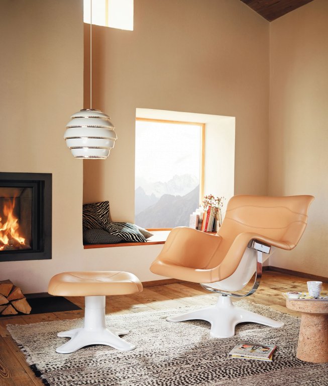 Aalto A331 Hängelampe Weiß Ø33cm